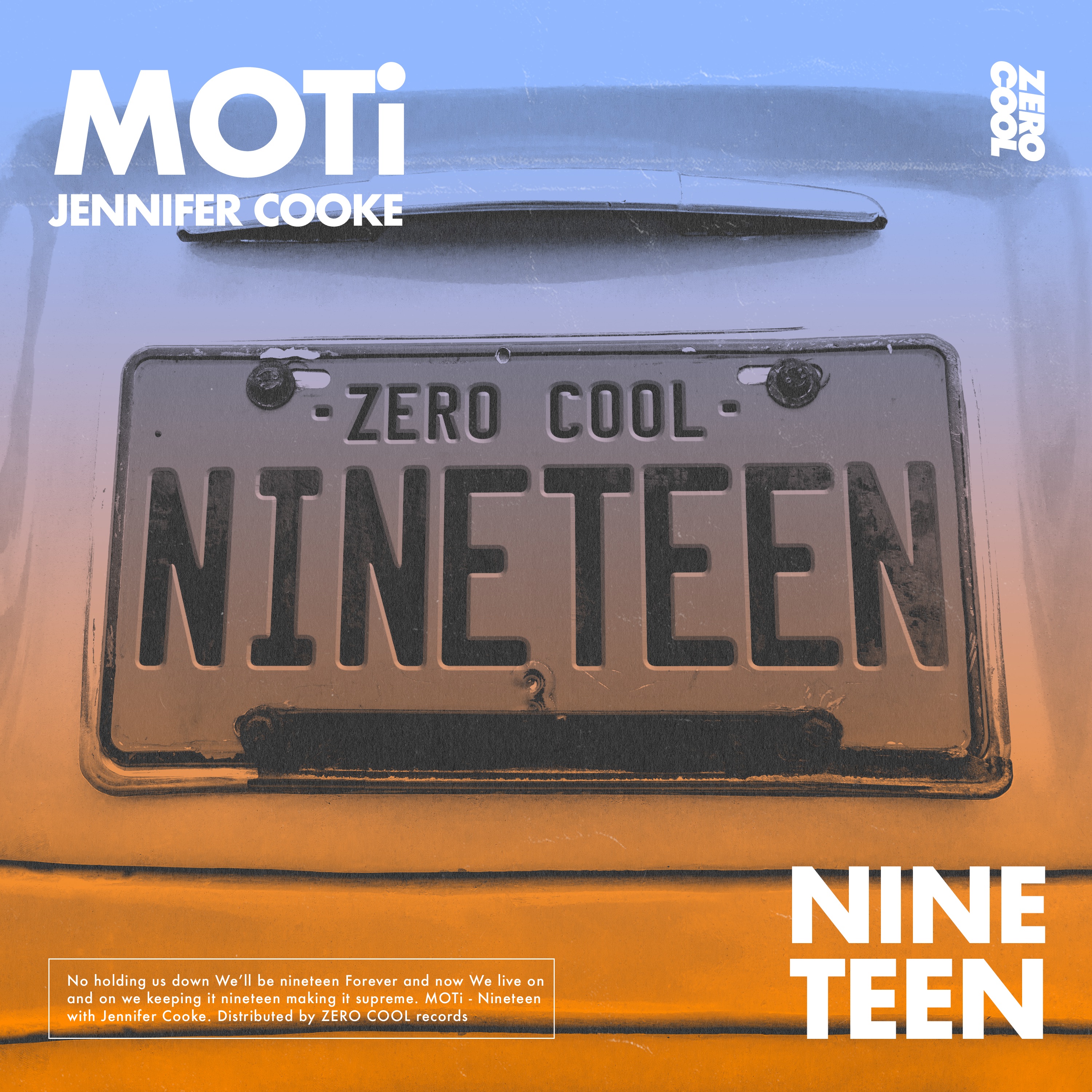 Nineteen (with Jennifer Cooke) - Single album cover