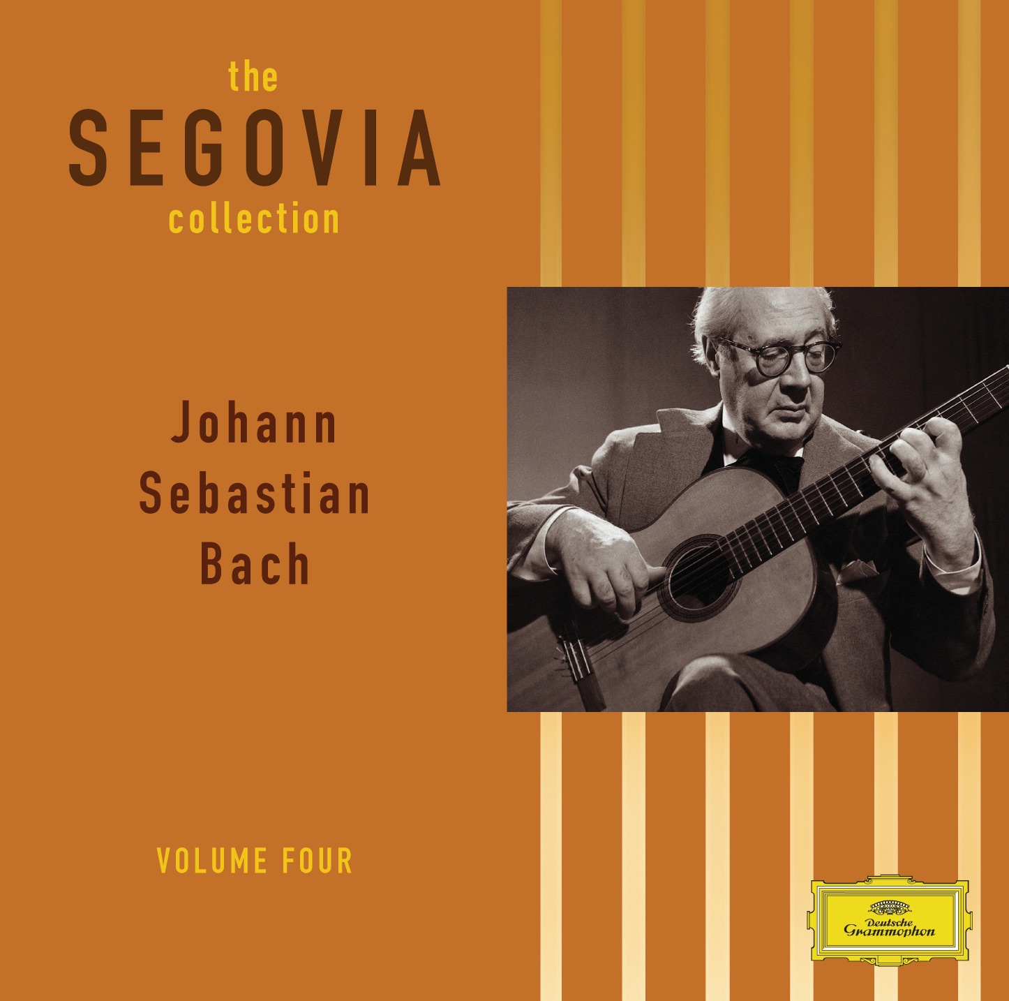 The Segovia Collection, Vol. 4: Works of J.S. Bach Arranged for Guitar album cover