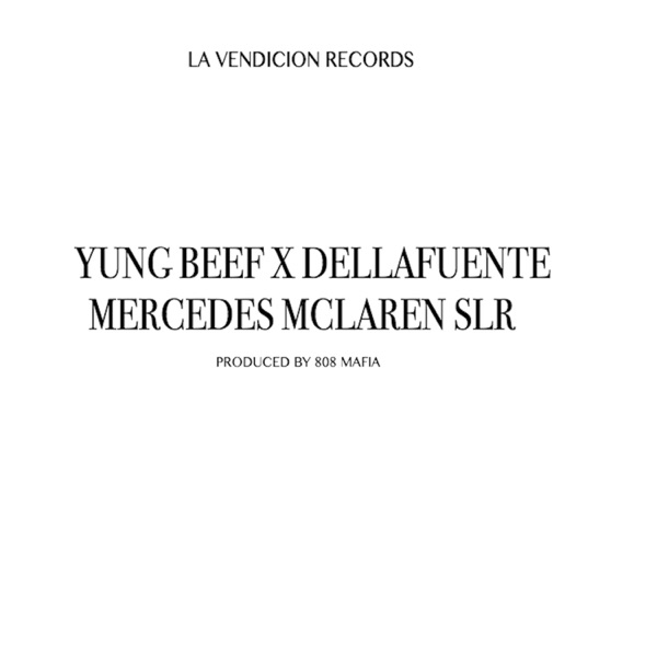 Mercedes McLaren SLR  (feat. DELLAFUENTE) - Single album cover