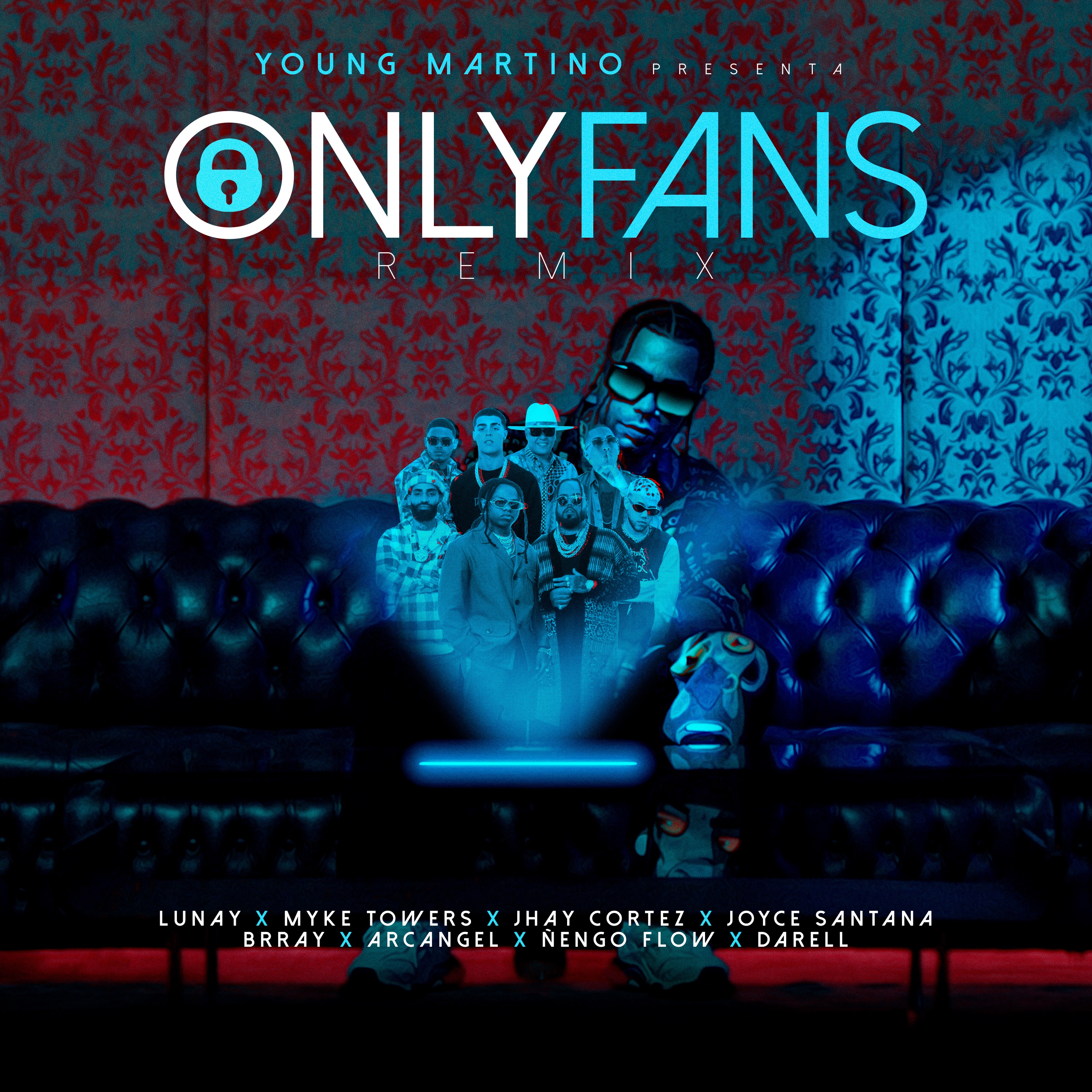 Only Fans (feat. Jhay Cortez, Arcángel, Darell, Ñengo Flow, Brray & Joyce Santana) [Remix] - Single album cover