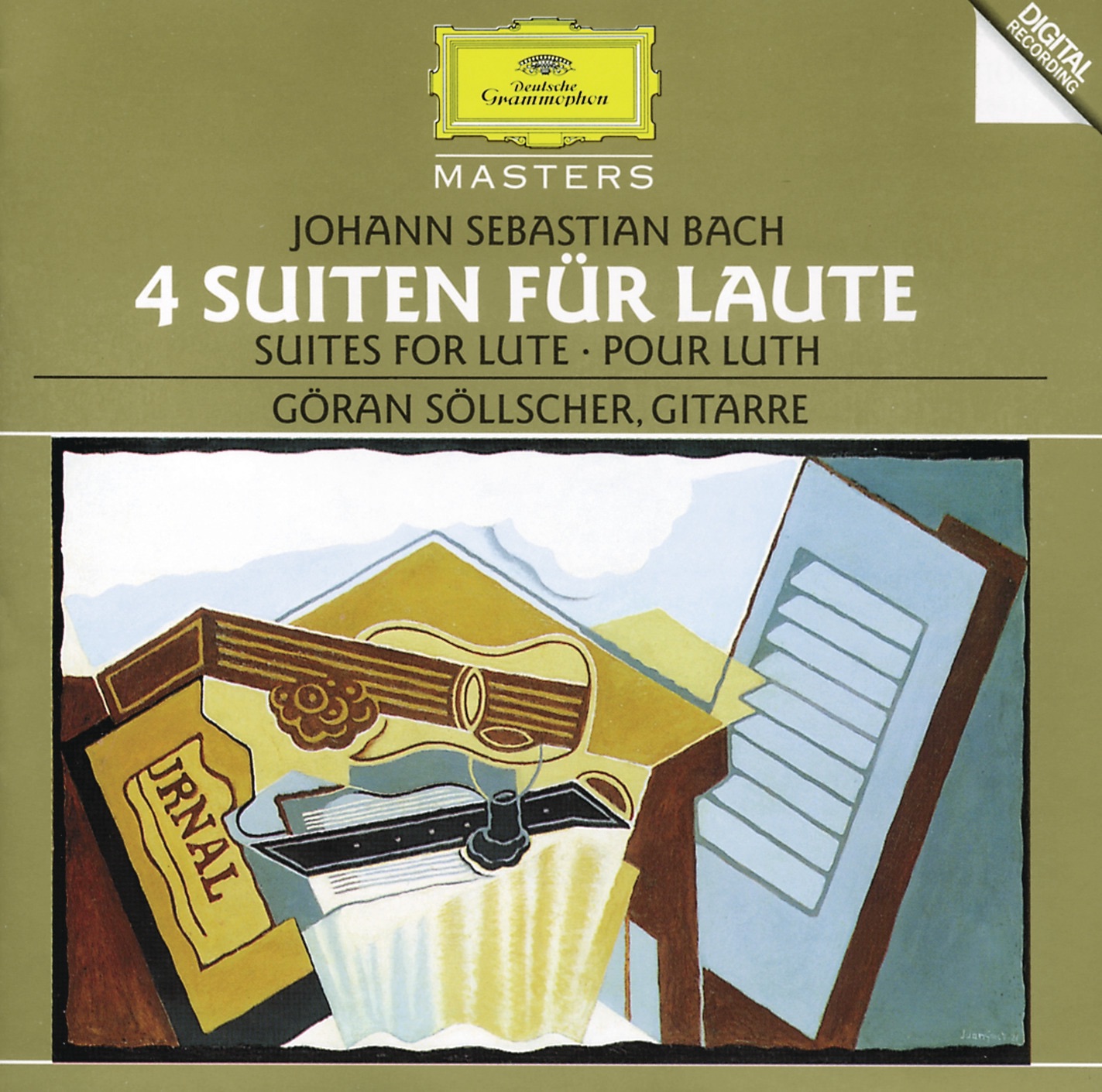 Bach: 4 Suites for Lute album cover