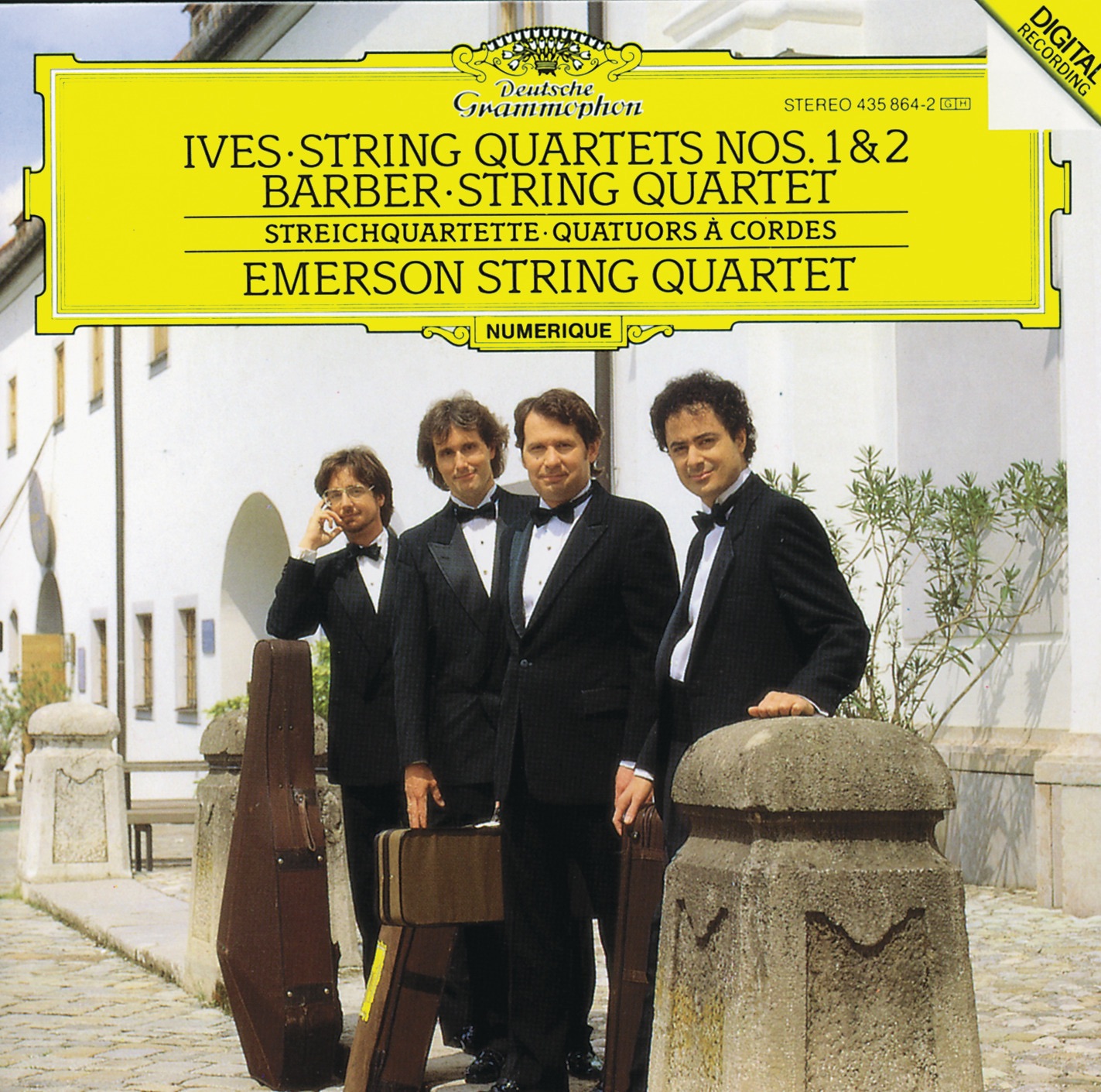Ives & Barber: String Quartets album cover