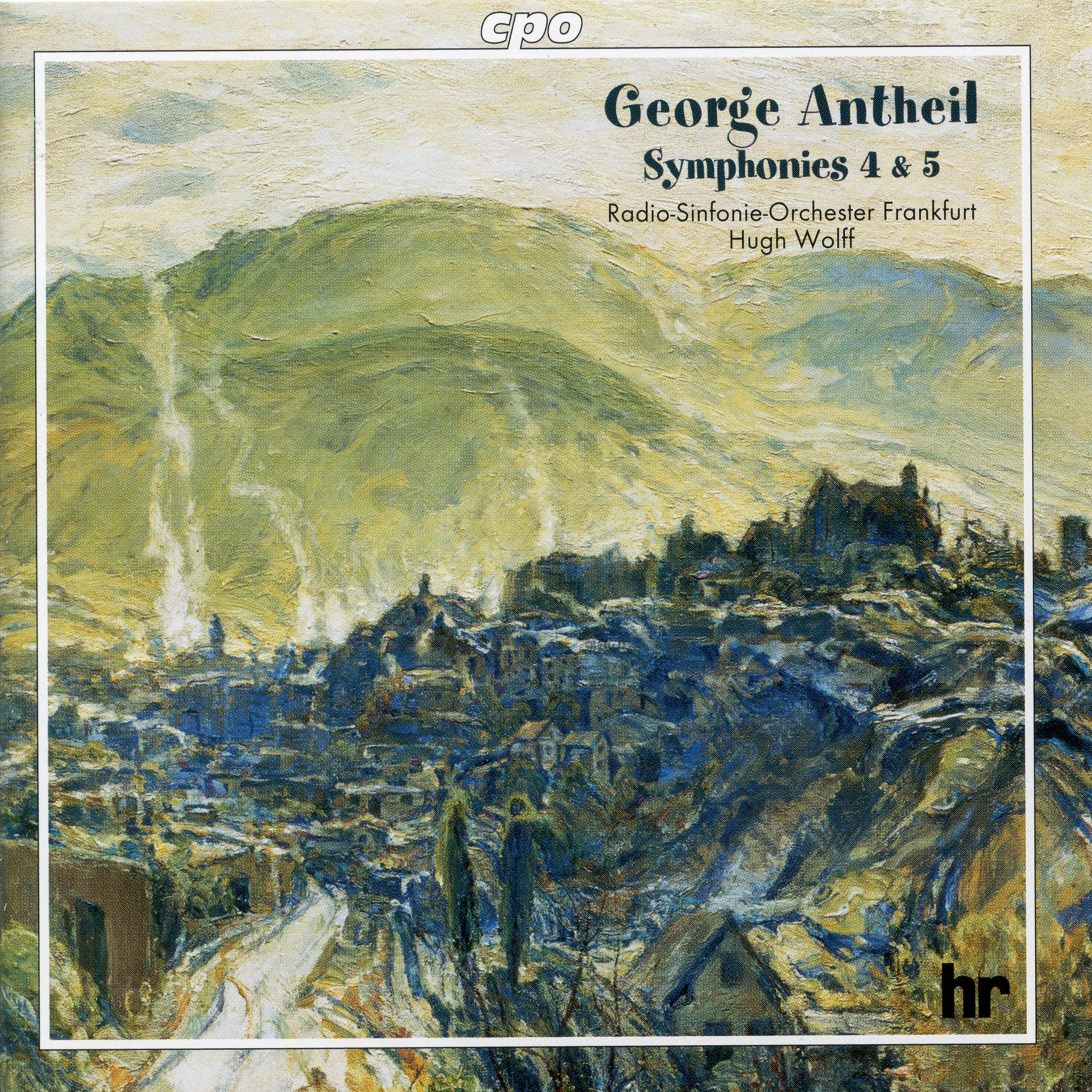 Antheil: Symphonies Nos. 4 & 5 album cover