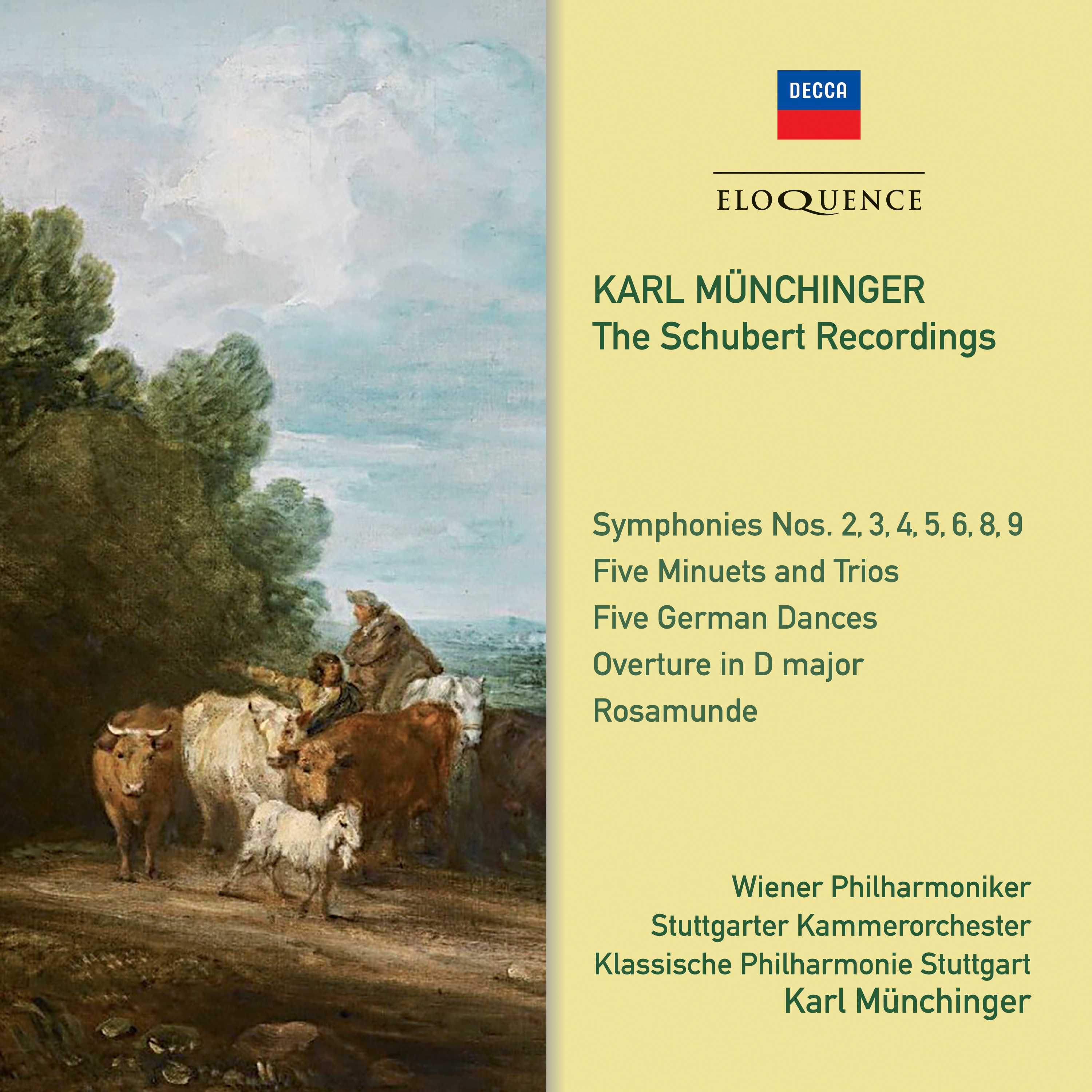 Karl Munchinger: The Schubert Recordings album cover
