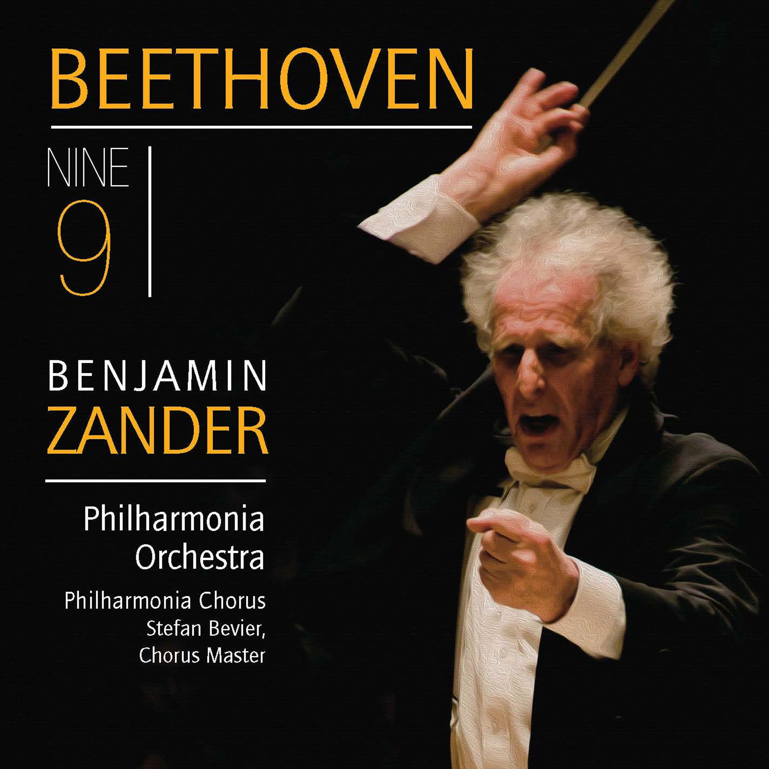 Benjamin Zander conducts Beethoven Symphony No. 9 'Choral' album cover
