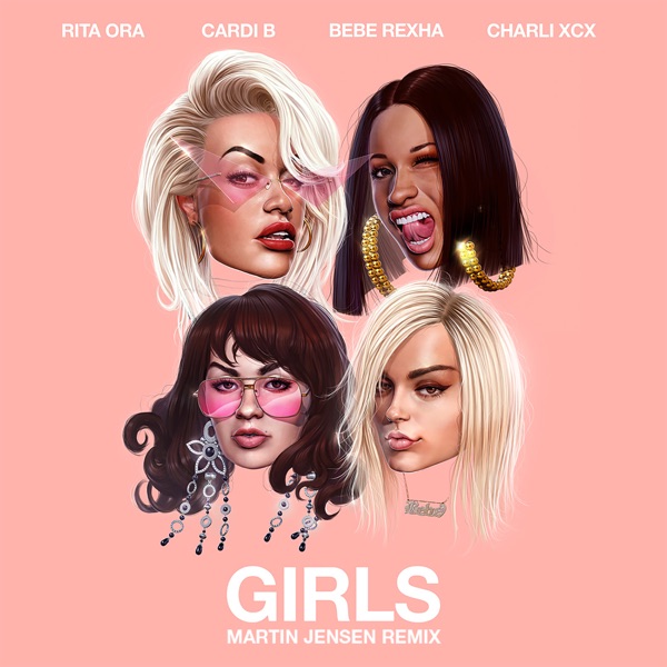 Girls (feat. Cardi B, Bebe Rexha & Charli XCX) [Martin Jensen Remix] - Single album cover