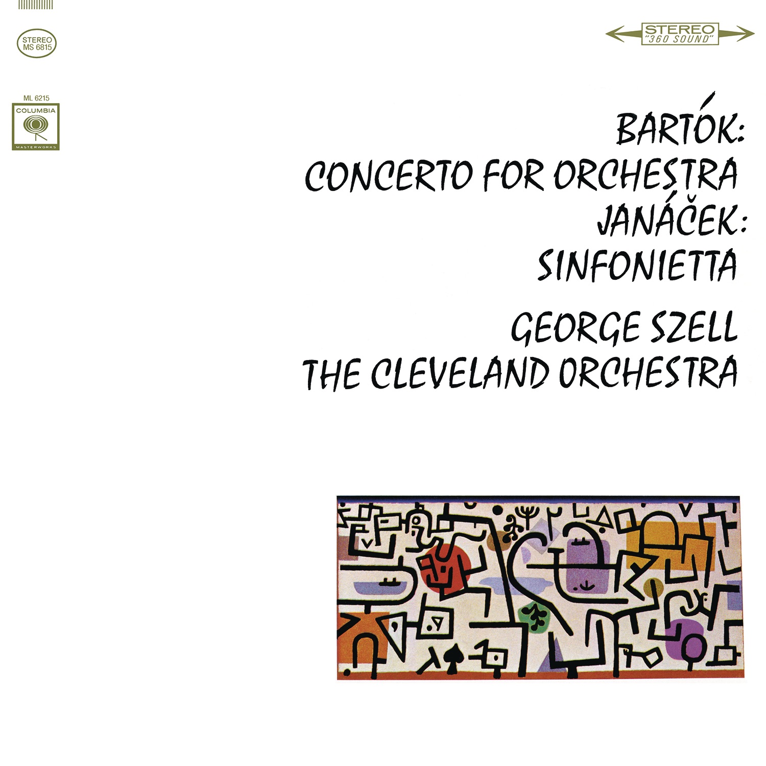 Bartók: Concerto for Orchestra, Sz. 116 - Janácek: Sinfonietta for Orchestra, Op. 60 album cover