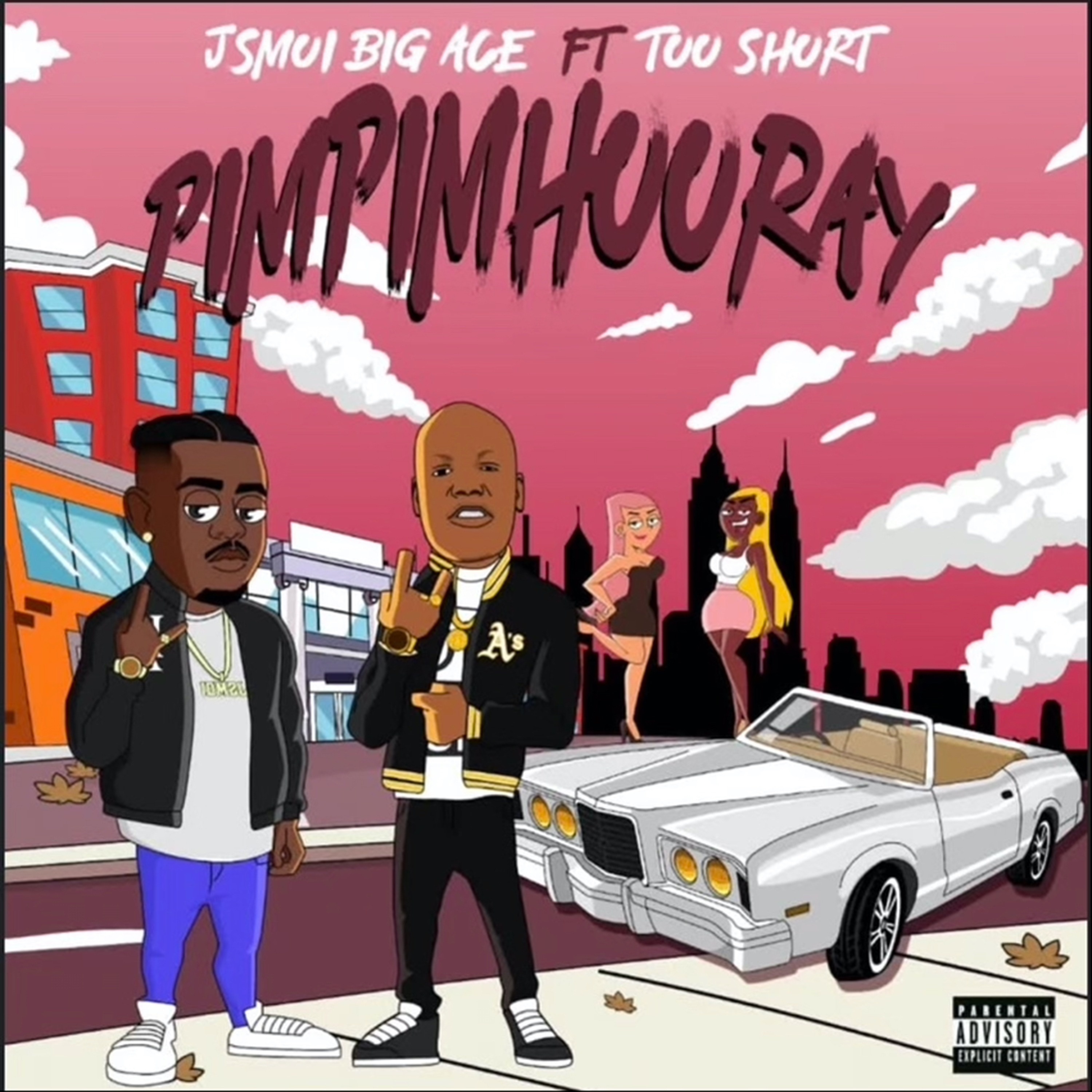 Pimp Pimp Hooray (feat. Too $hort) - Single album cover