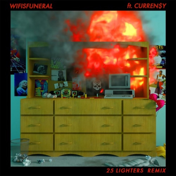 25 Lighters (Remix) [feat. Curren$y] - Single album cover