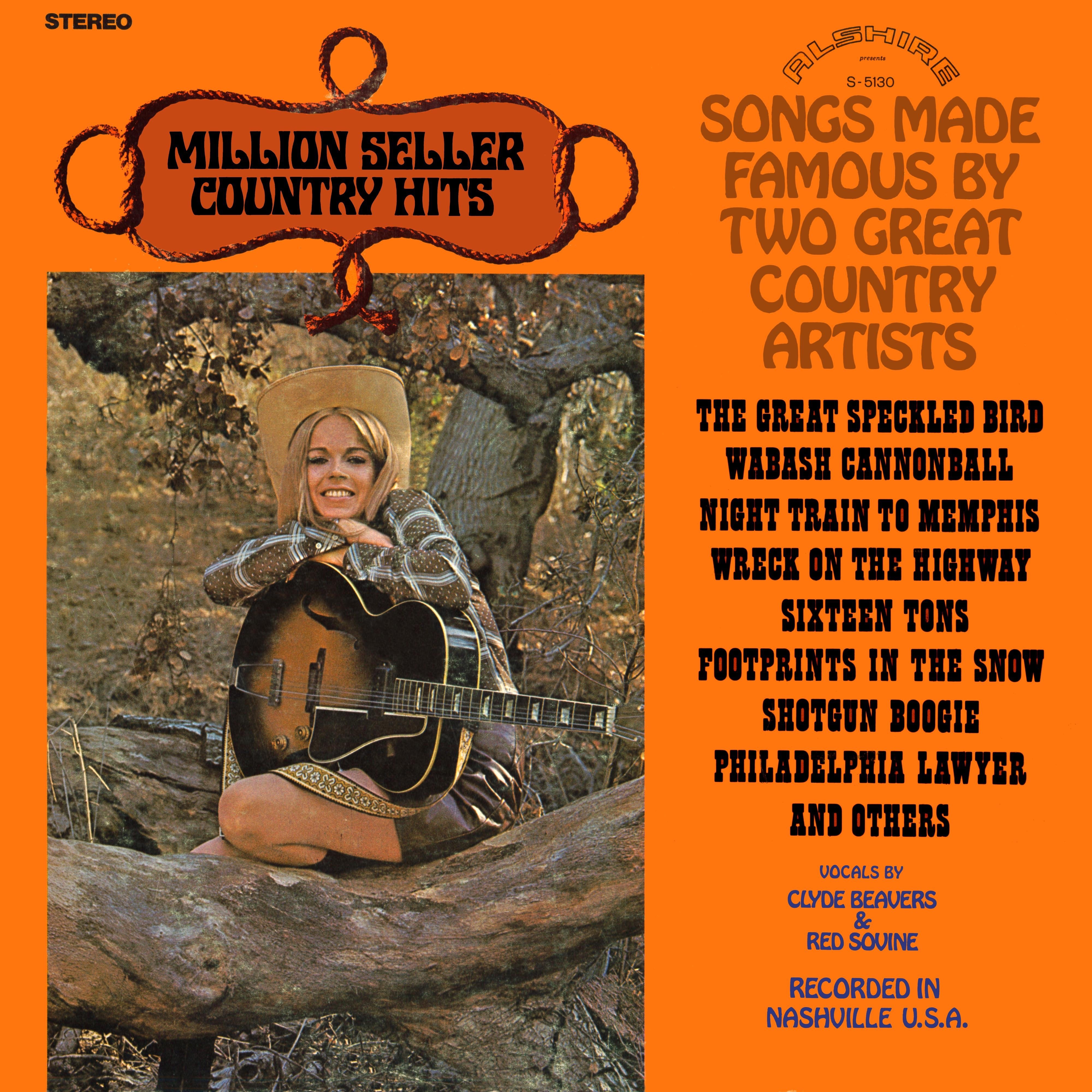 Million Seller Country Hits: Songs Made Famous by Two Great Country Artists (2021 Remaster from the  album cover