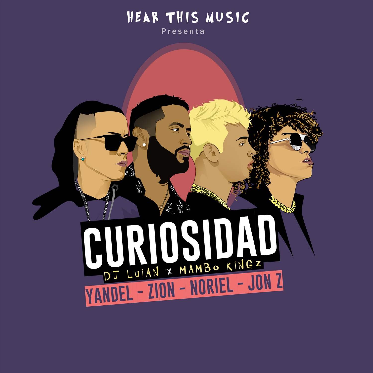 Curiosidad (feat. Jon Z, Zion & Noriel) - Single album cover