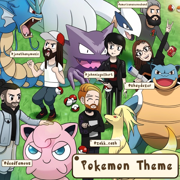 Pokémon Theme (feat. Jonathan Young, Shayne Smith, American Avenue & Julian Witt) - Single album cover
