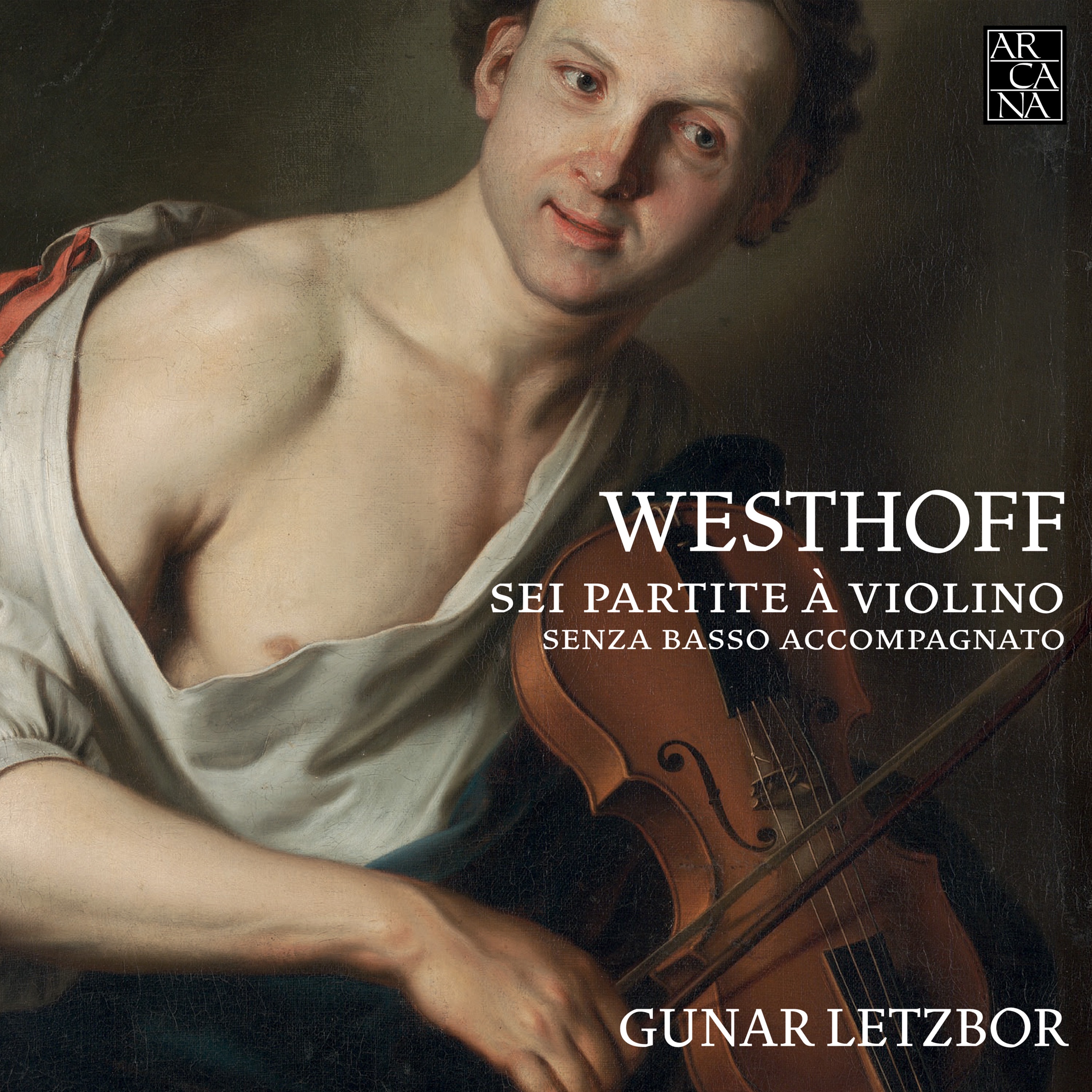 Westhoff: Sei partite à violino senza basso accompagnato, 1696 album cover