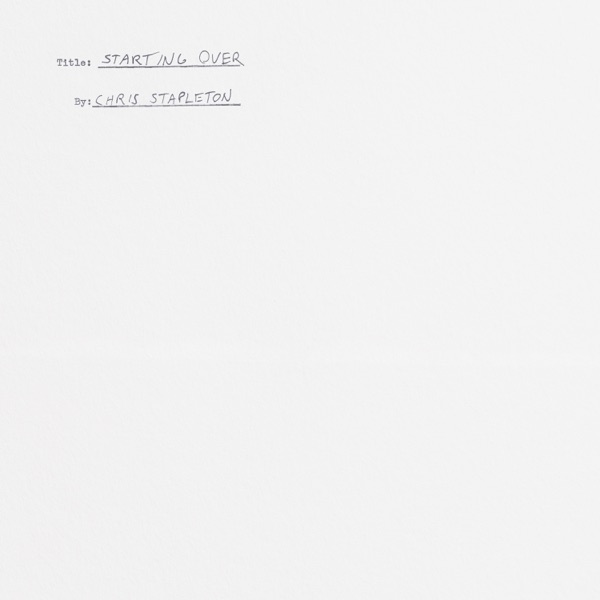 Starting Over album cover