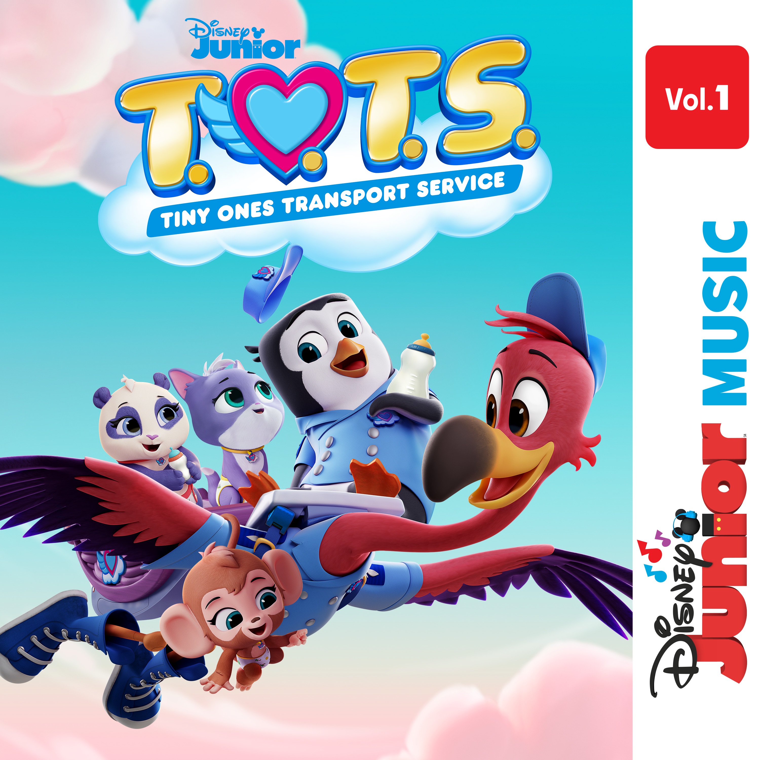 Disney Junior Music: T.O.T.S. (Vol. 1) album cover