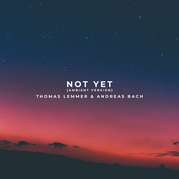 Not Yet (Ambient Version) - Single album cover