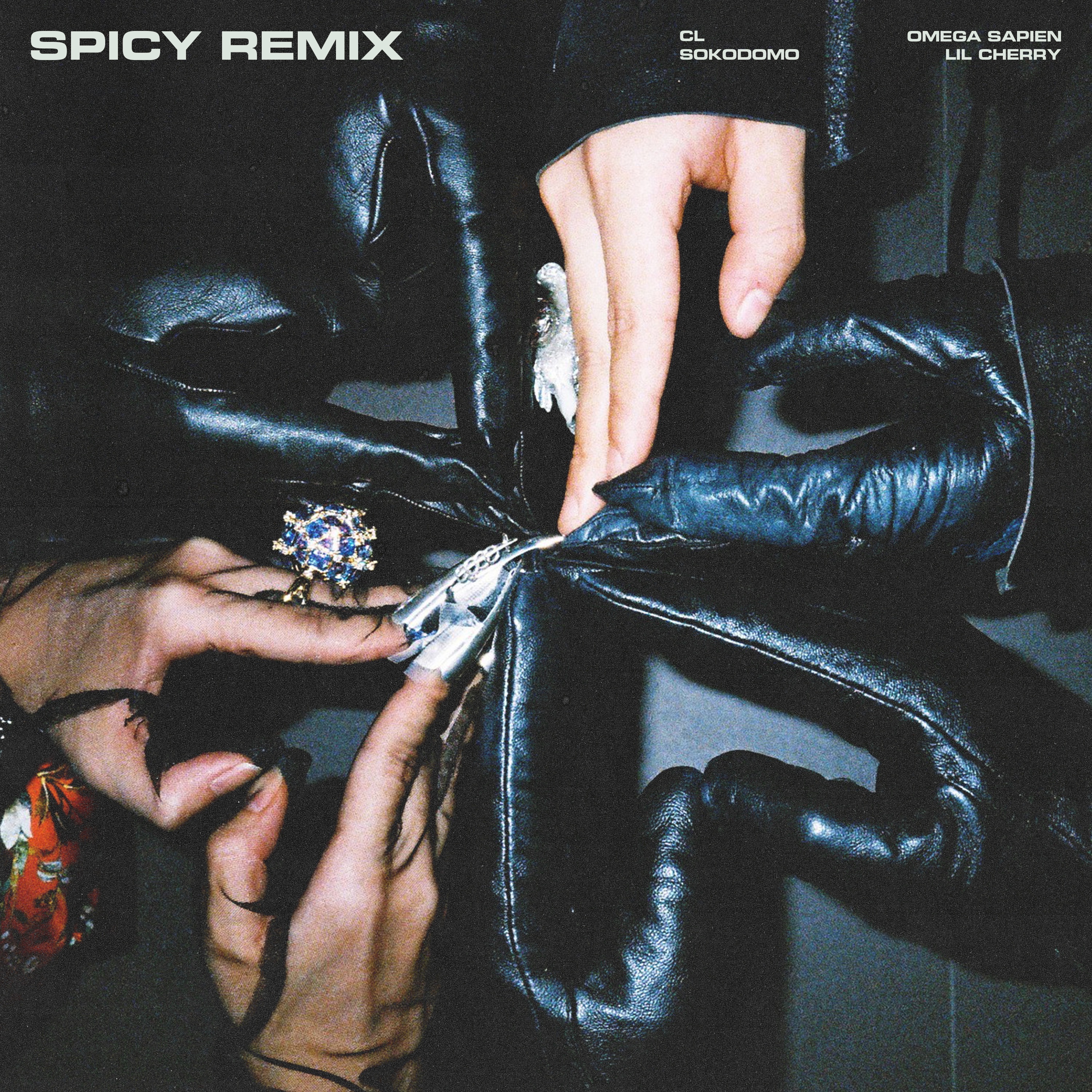 SPICY (Remix) [feat. Omega Sapien, sokodomo & Lil Cherry] - Single album cover
