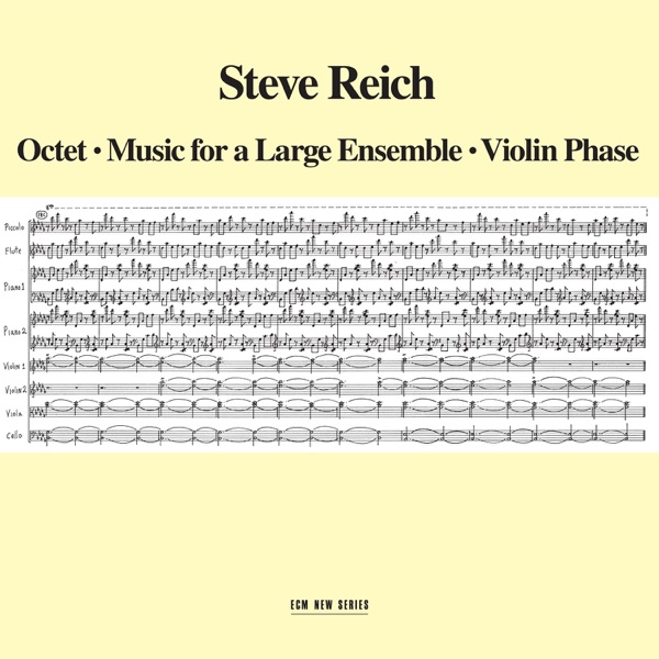 Steve Reich: Octet - Music for a Large Ensemble - Violin Phase album cover