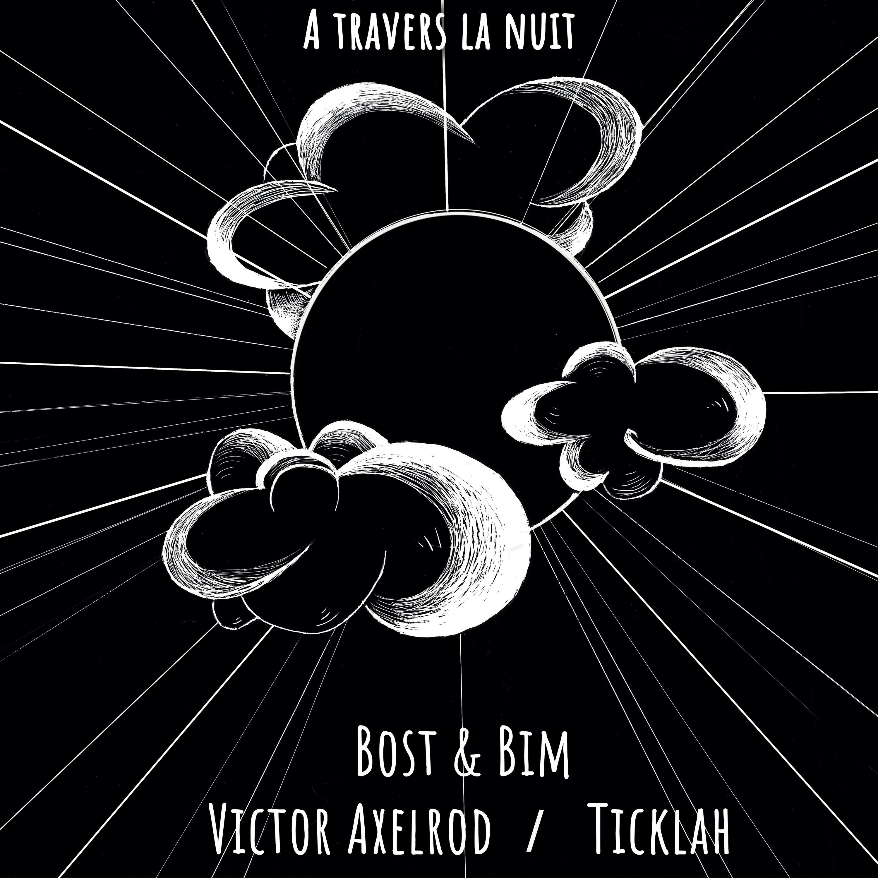 A travers la nuit - Single album cover