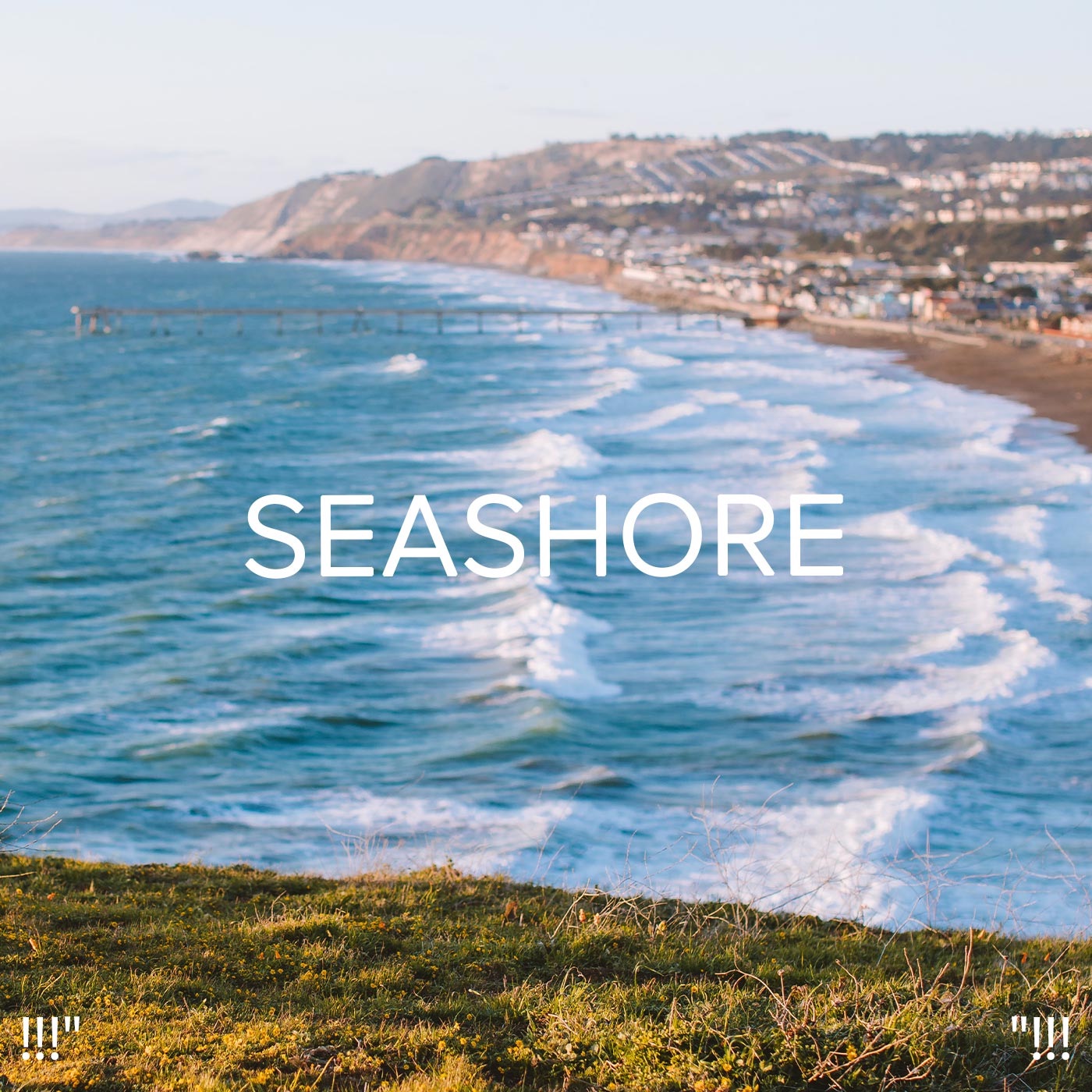 !!!" Seashore "!!! album cover