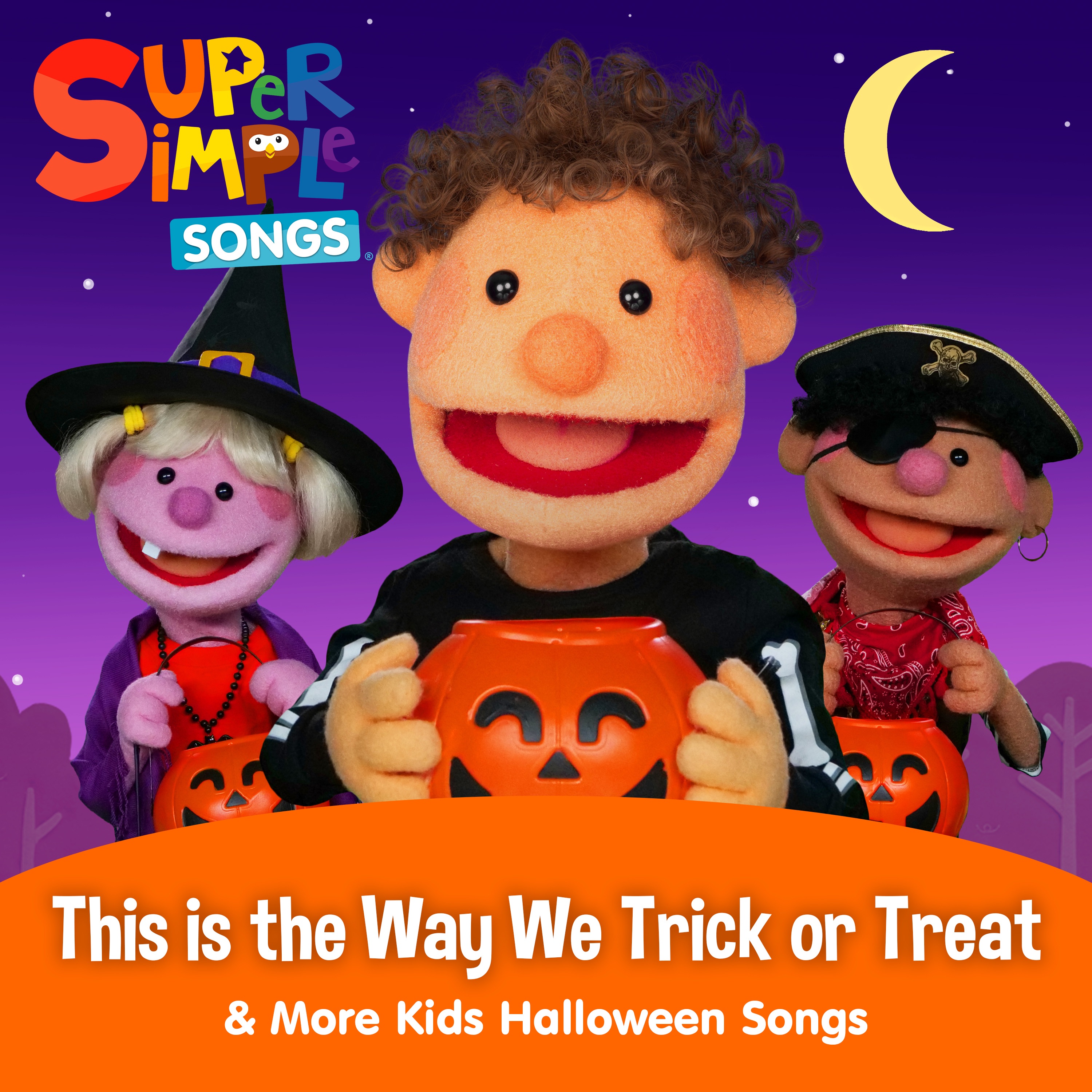 This is the Way We Trick or Treat & More Kids Halloween Songs album cover