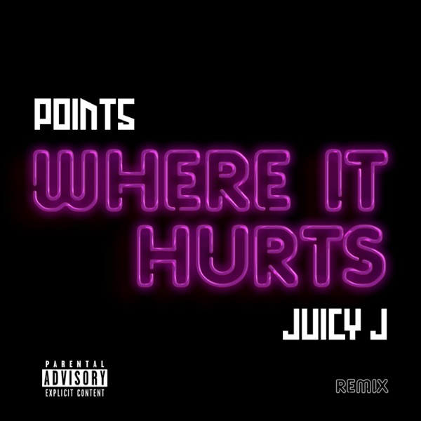 Where It Hurts (feat. Juicy J) [Remix] [Remix] - Single album cover