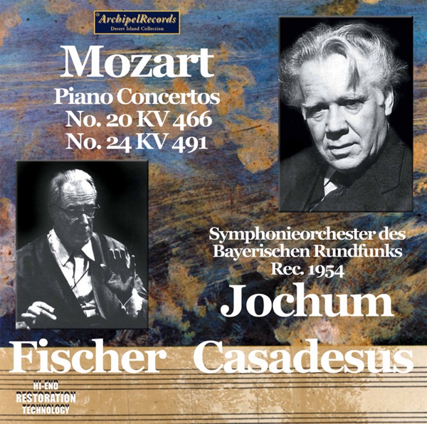 Mozart: Piano Concertos Nos. 20 & 24 (Live) album cover