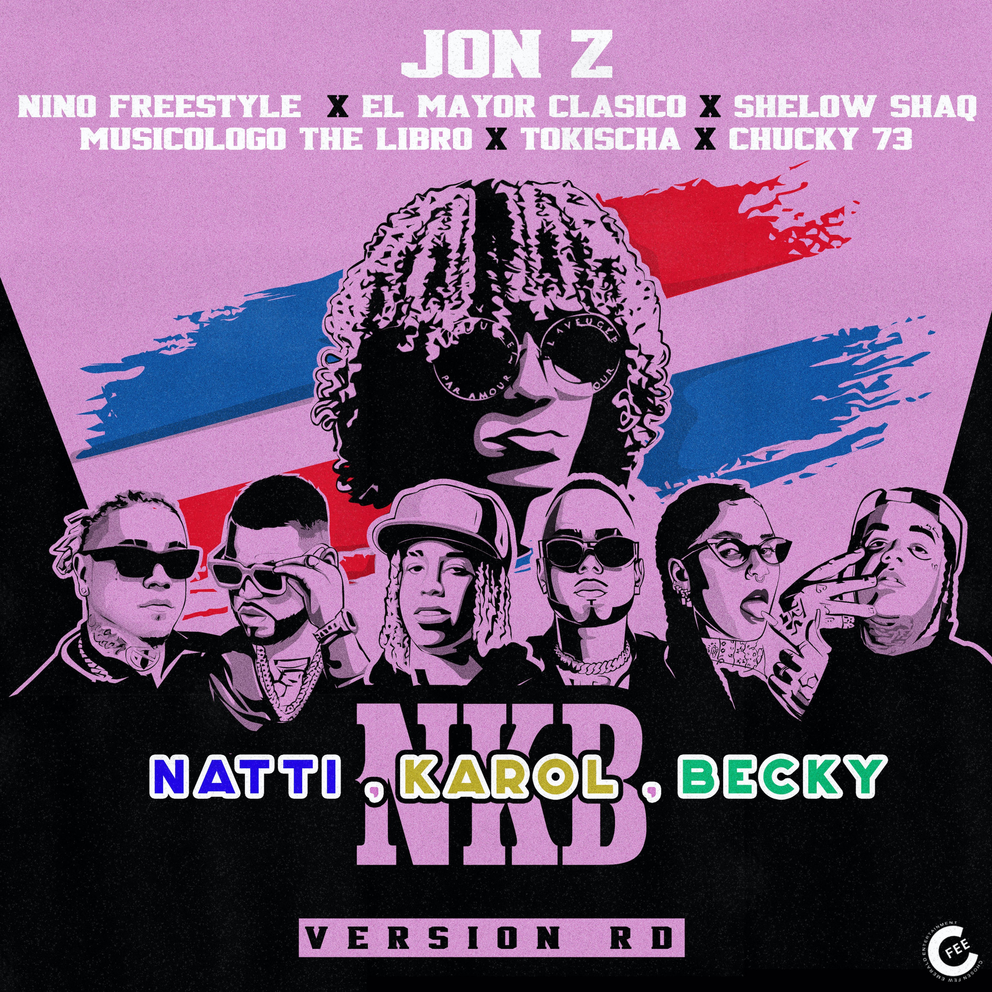 Natti, Karol, Becky (Version RD) [feat. Shelow Shaq, Musicologo The Libro, Tokischa & Chucky73] - Si album cover
