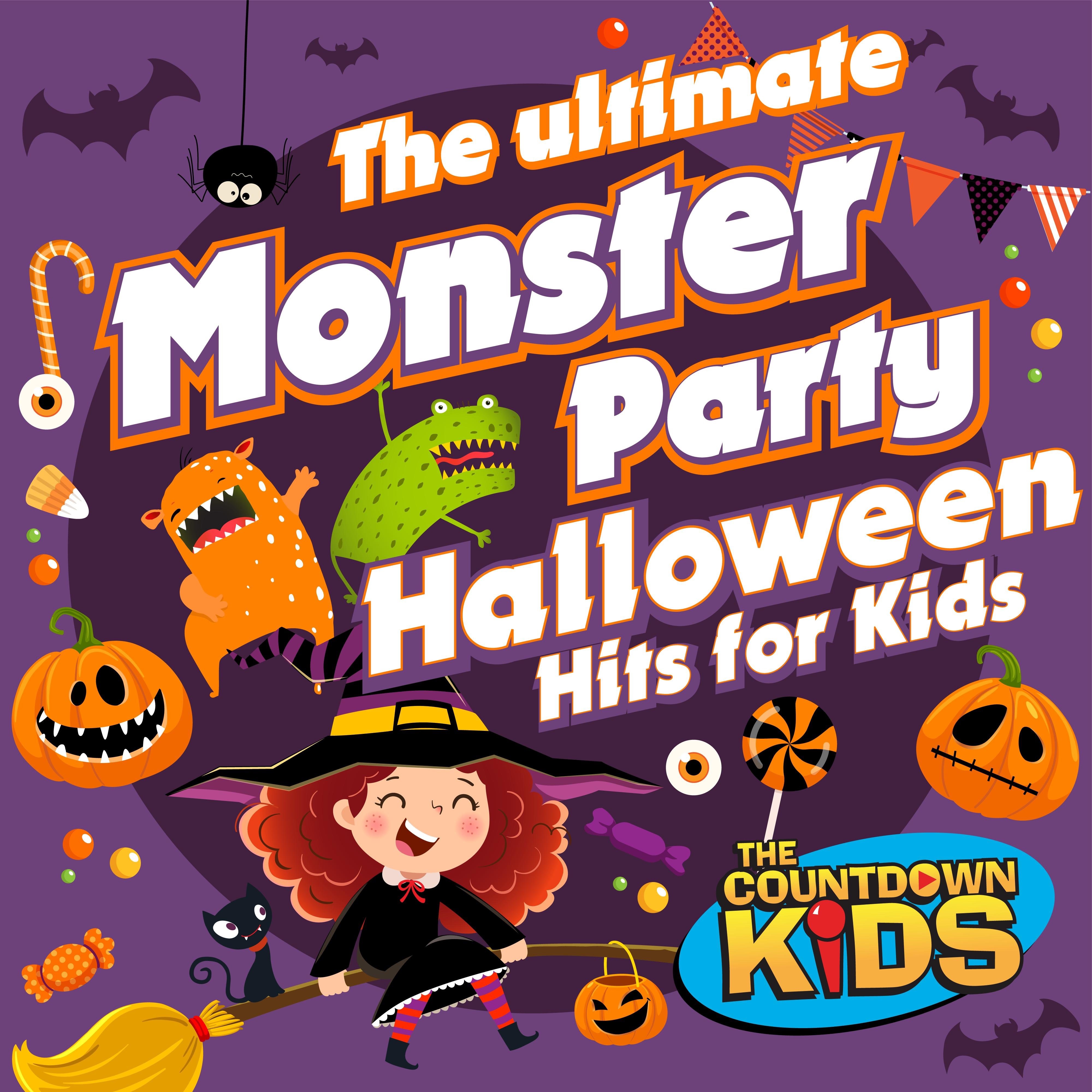 The Ultimate Monster Party (Halloween Hits For Kids) album cover