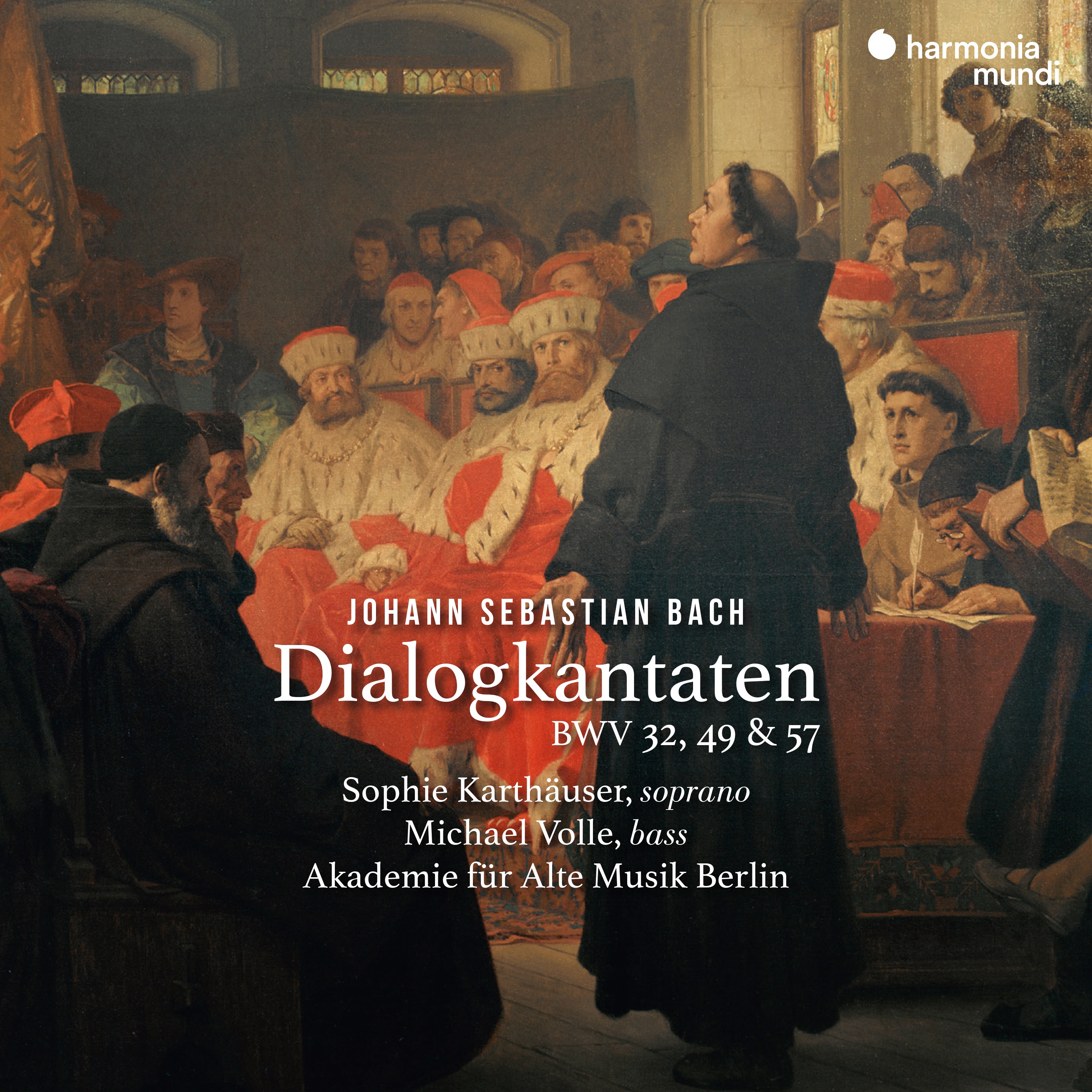 Bach: Dialogkantaten, BWV 32, 49 & 57 album cover