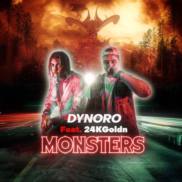 Monsters (feat. 24kGoldn) - Single album cover