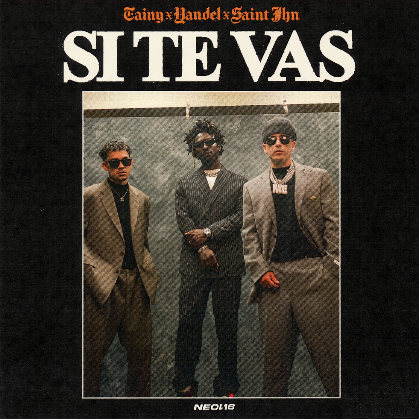 SI TE VAS - Single album cover