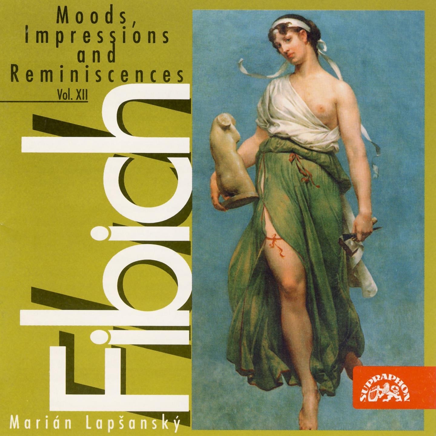 Fibich: Moods, Impressions and Reminiscences, Vol. 12 album cover