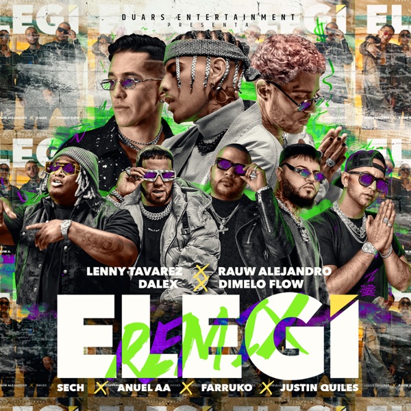 Elegí (feat. Farruko, Anuel AA, Sech, Dímelo Flow & Justin Quiles) [Remix] - Single album cover