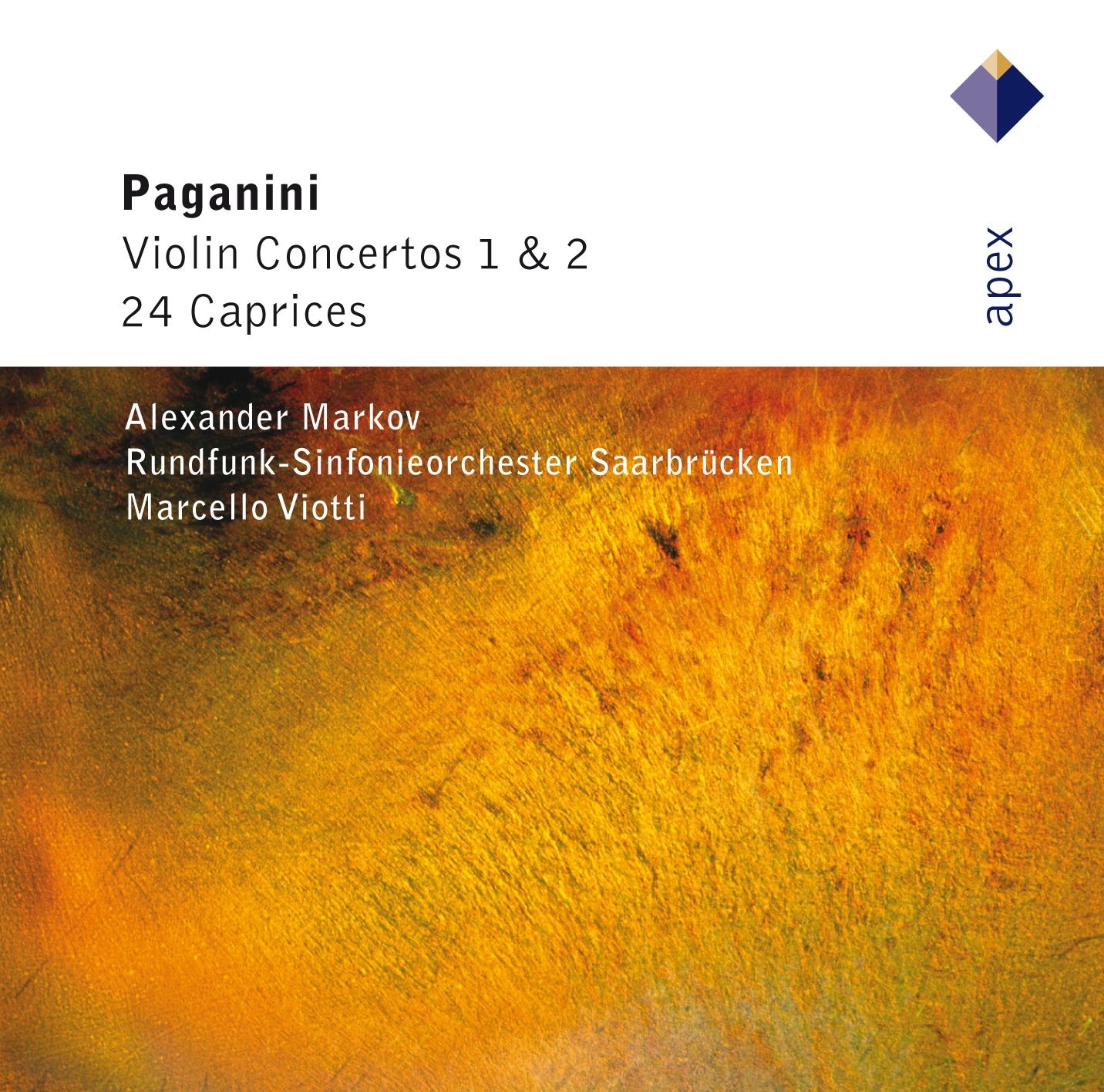 Paganini: Violin Concertos Nos. 1 & 2, 24 Caprices album cover