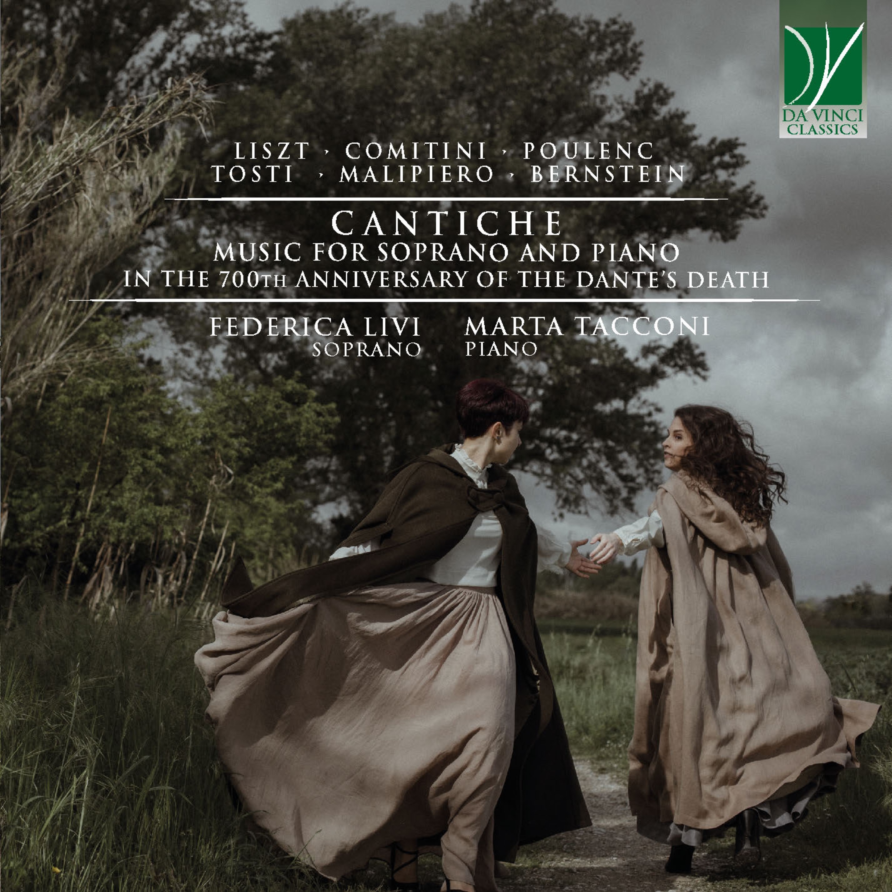 Bernstein, Comitini, Liszt, Malipiero, Poulenc, Tosti: Cantiche (Music For Soprano And Piano - In Th album cover