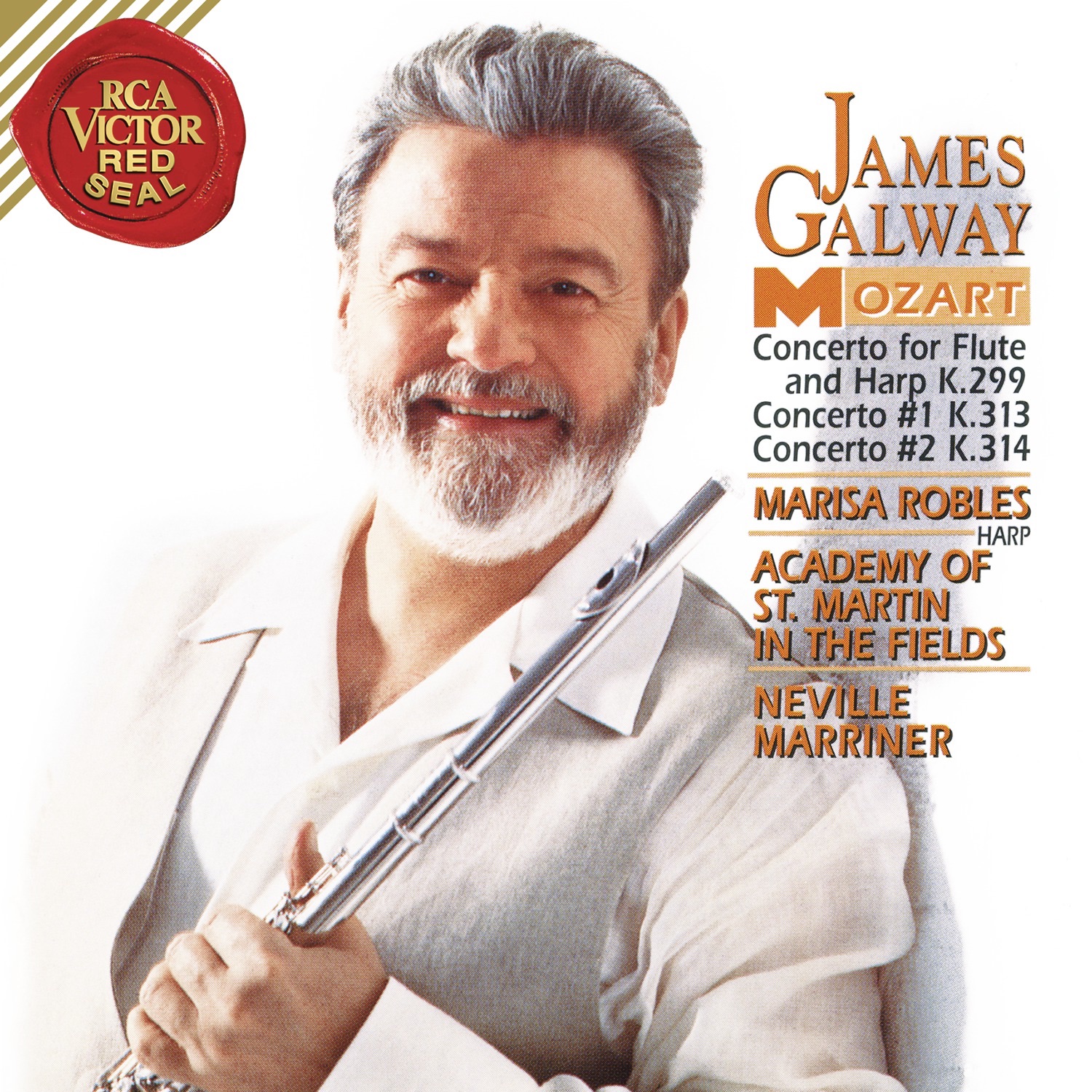 Mozart: Flute Concertos K. 313 & K. 314 and Concerto for Flute and Harp, K. 299 album cover