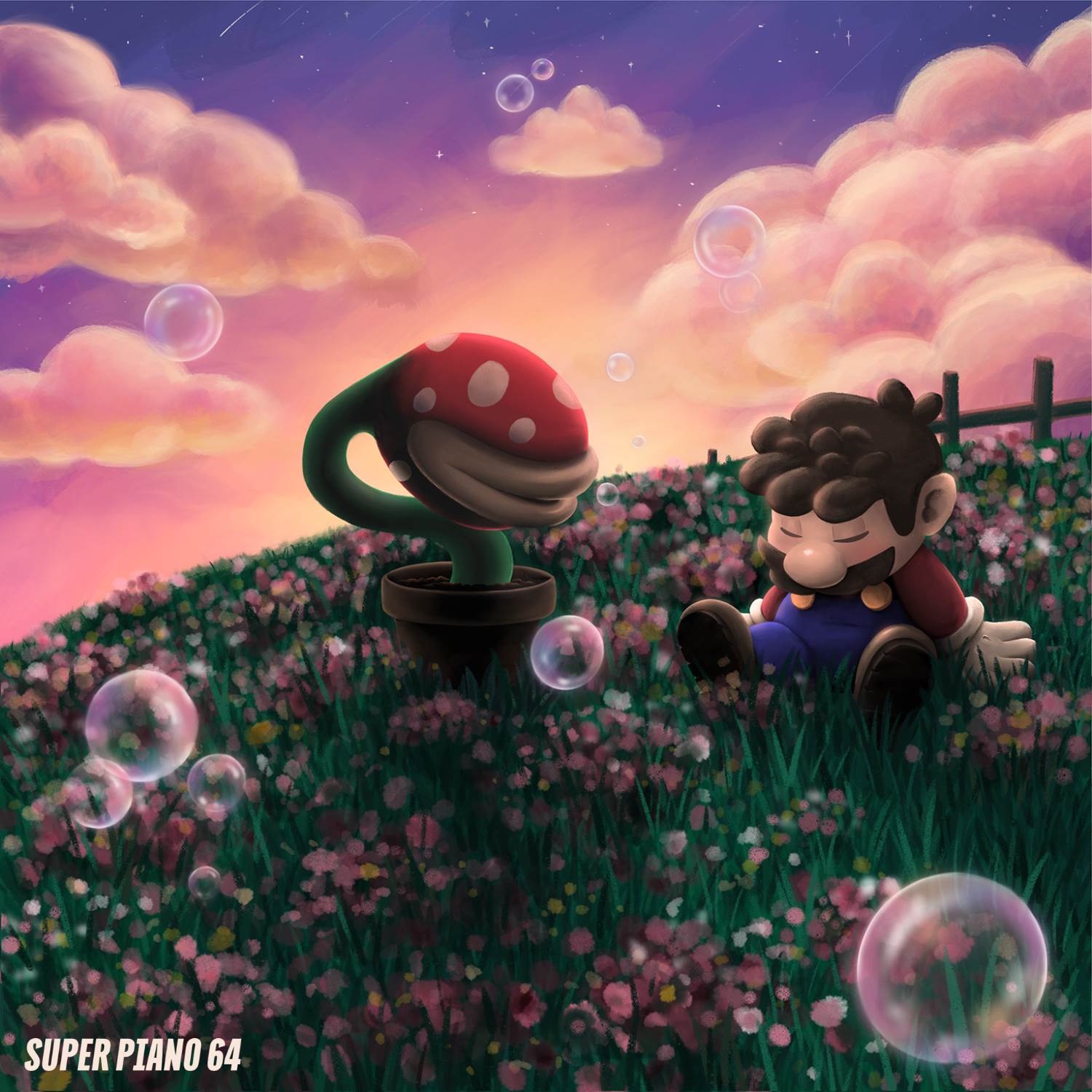 Mario and Sleep: Instrumentals from Super Mario 64 album cover