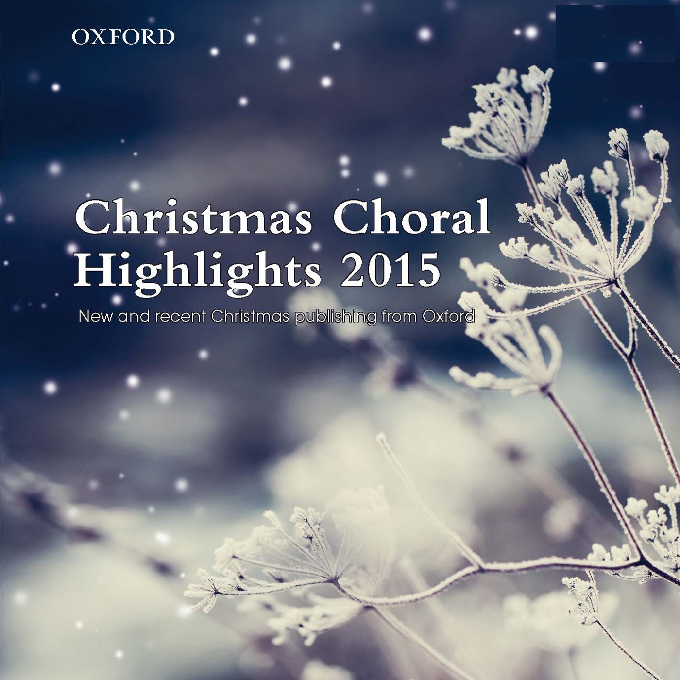 Oxford Christmas Choral Highlights 2015 album cover