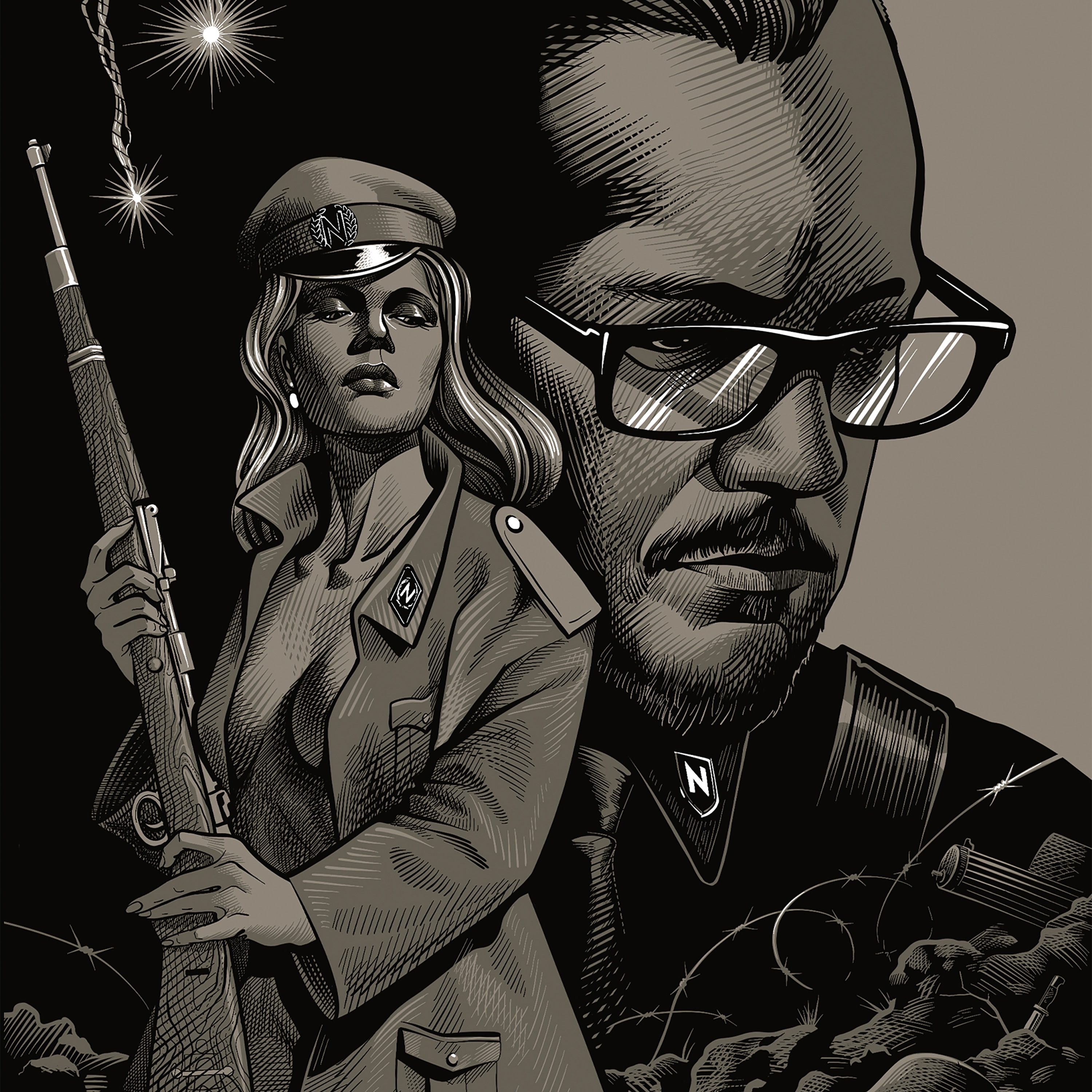 Stellungskrieg album cover