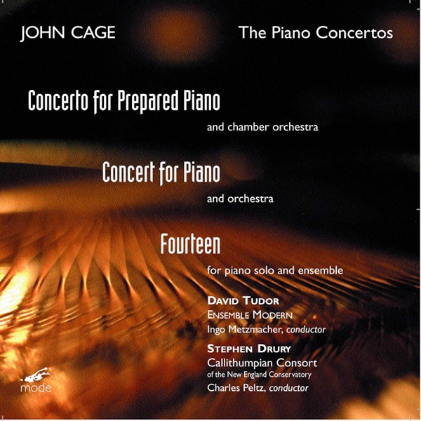Cage: The Piano Concertos album cover