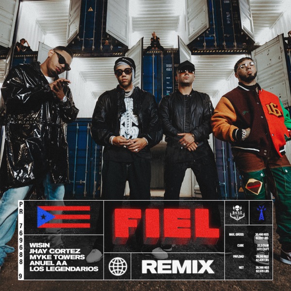 Fiel (feat. Los Legendarios & Myke Towers) [Remix] - Single album cover