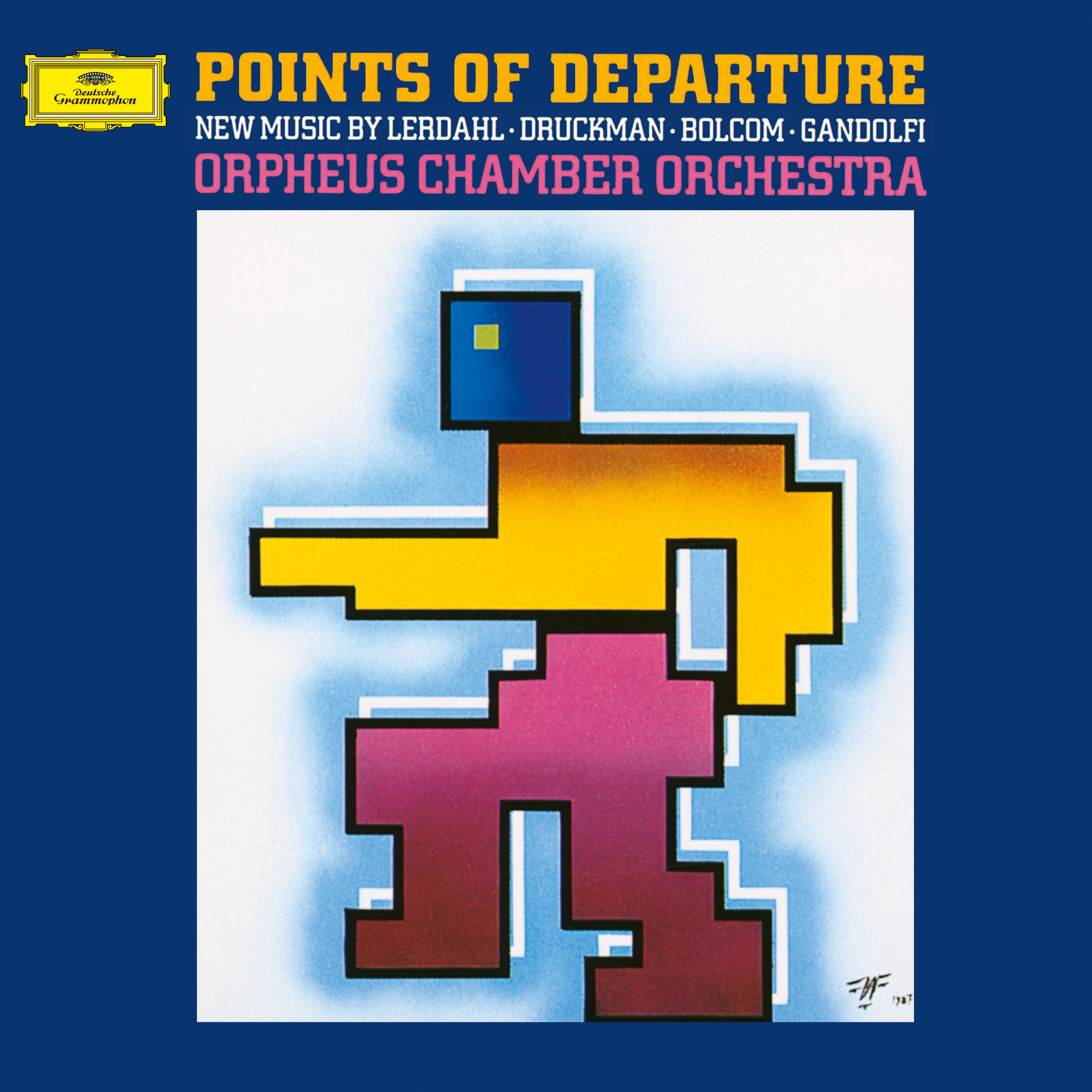 Lerdahl: Waves; Druckman: Nor Spell Nor Charm; Bolcom: Orphée-Sérénade; Gandolfi: Points Of Departur album cover