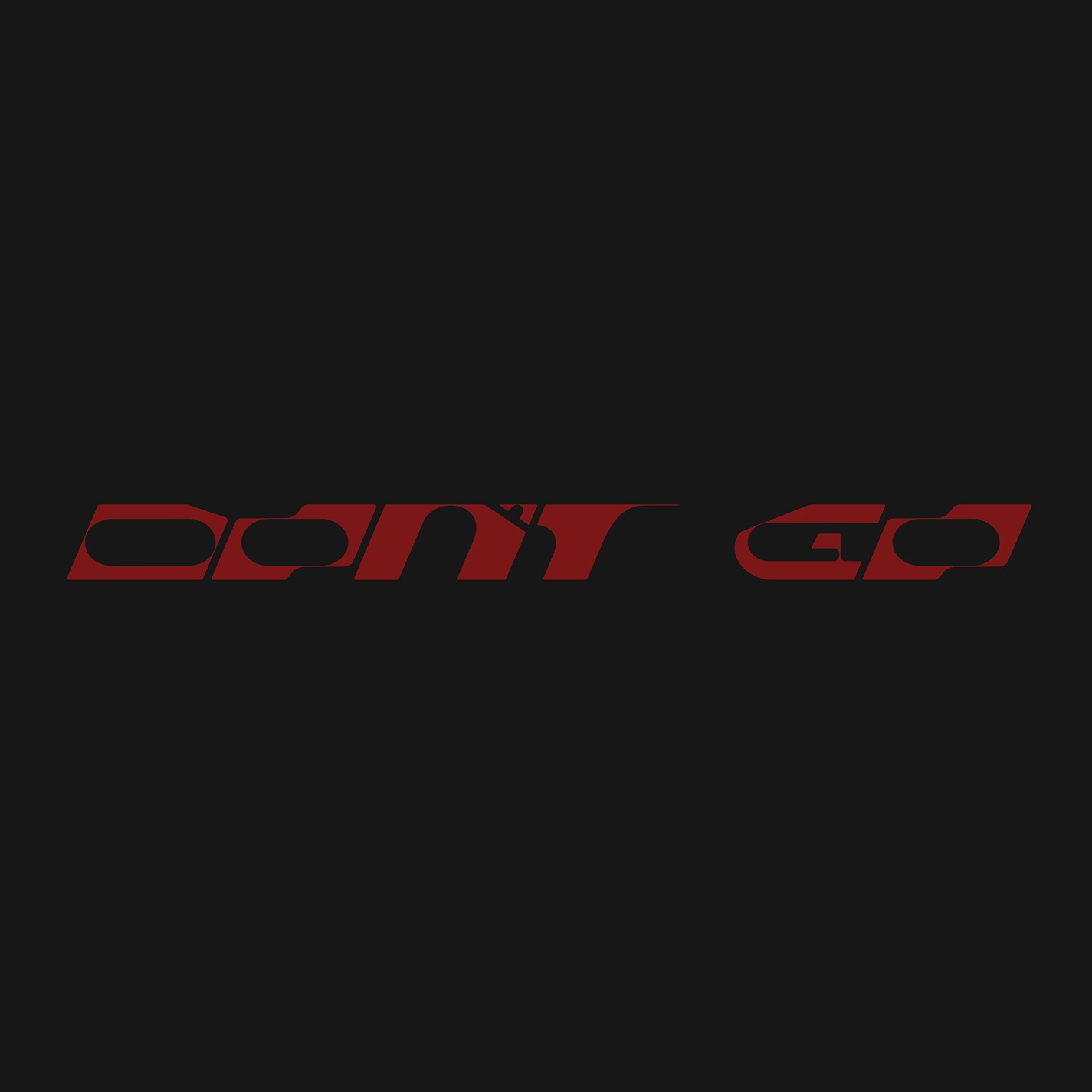 Don't Go - Single album cover