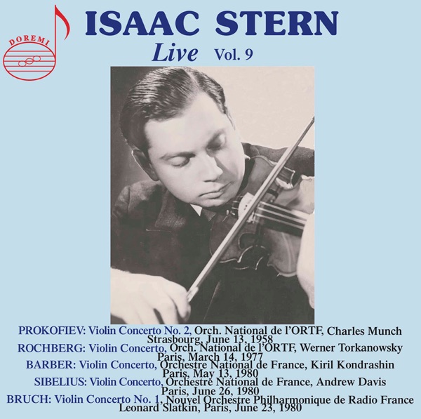 Isaac Stern, Vol. 9 (Live) album cover