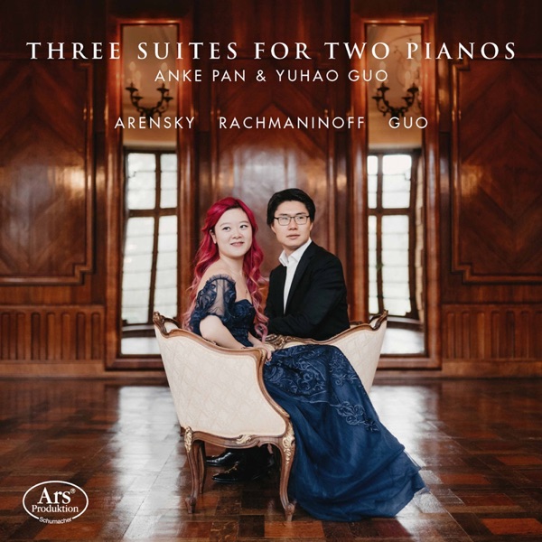 Three Suites for Two Pianos album cover
