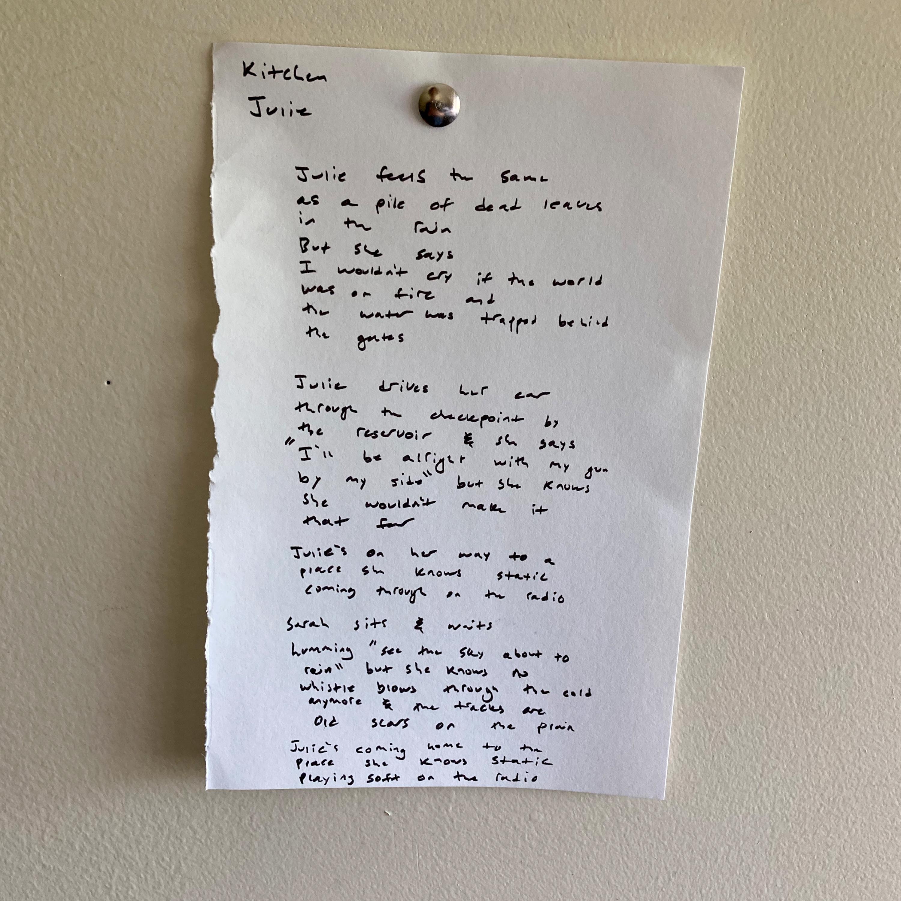 Julie - Single album cover