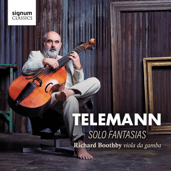 Telemann: Twelve Fantasias for Solo Viola da Gamba album cover