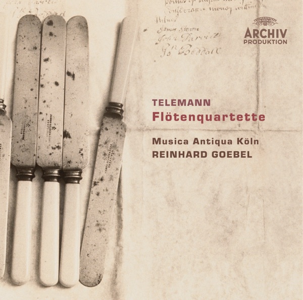 Telemann: Flute Quartets album cover