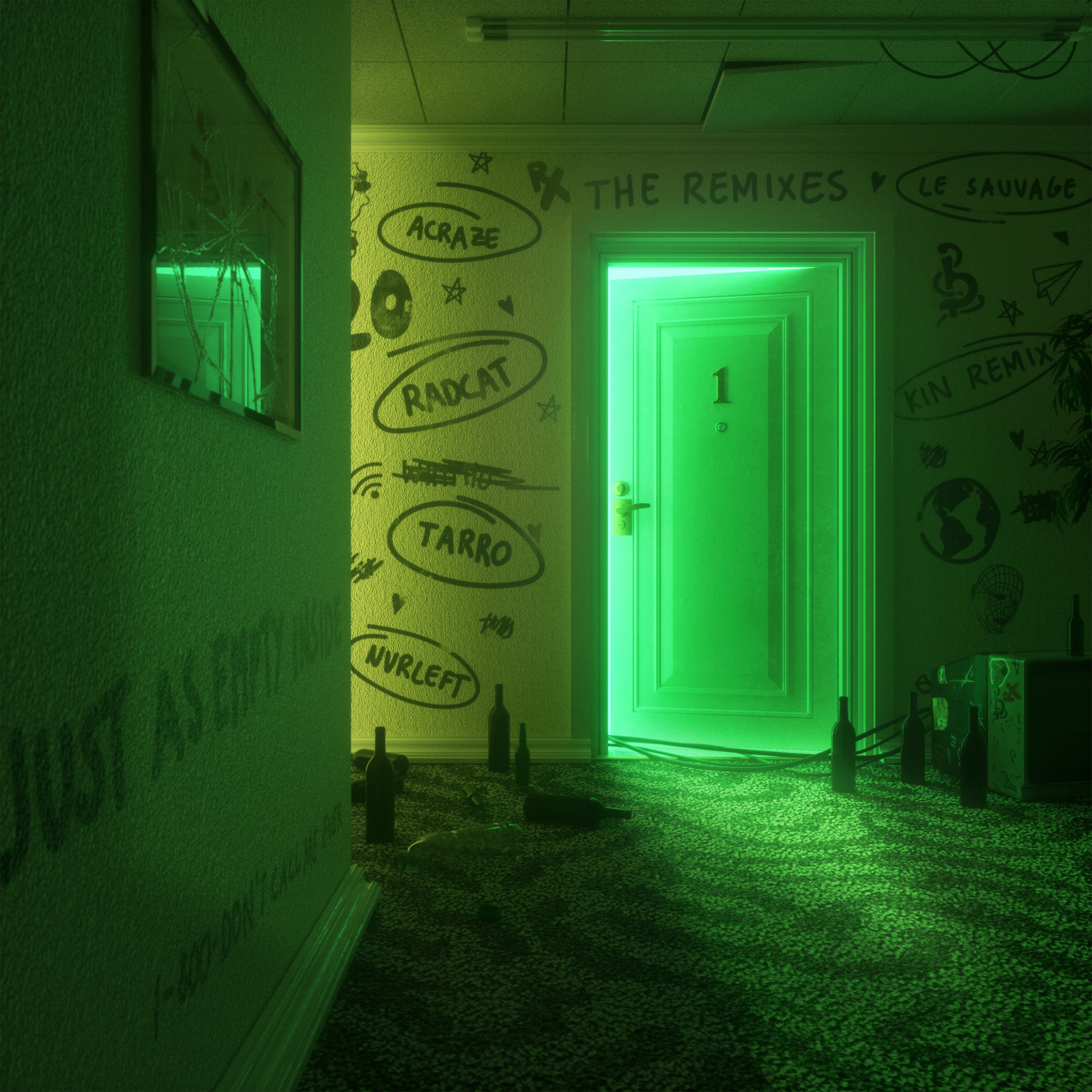 the 1 (The Remixes) - EP album cover